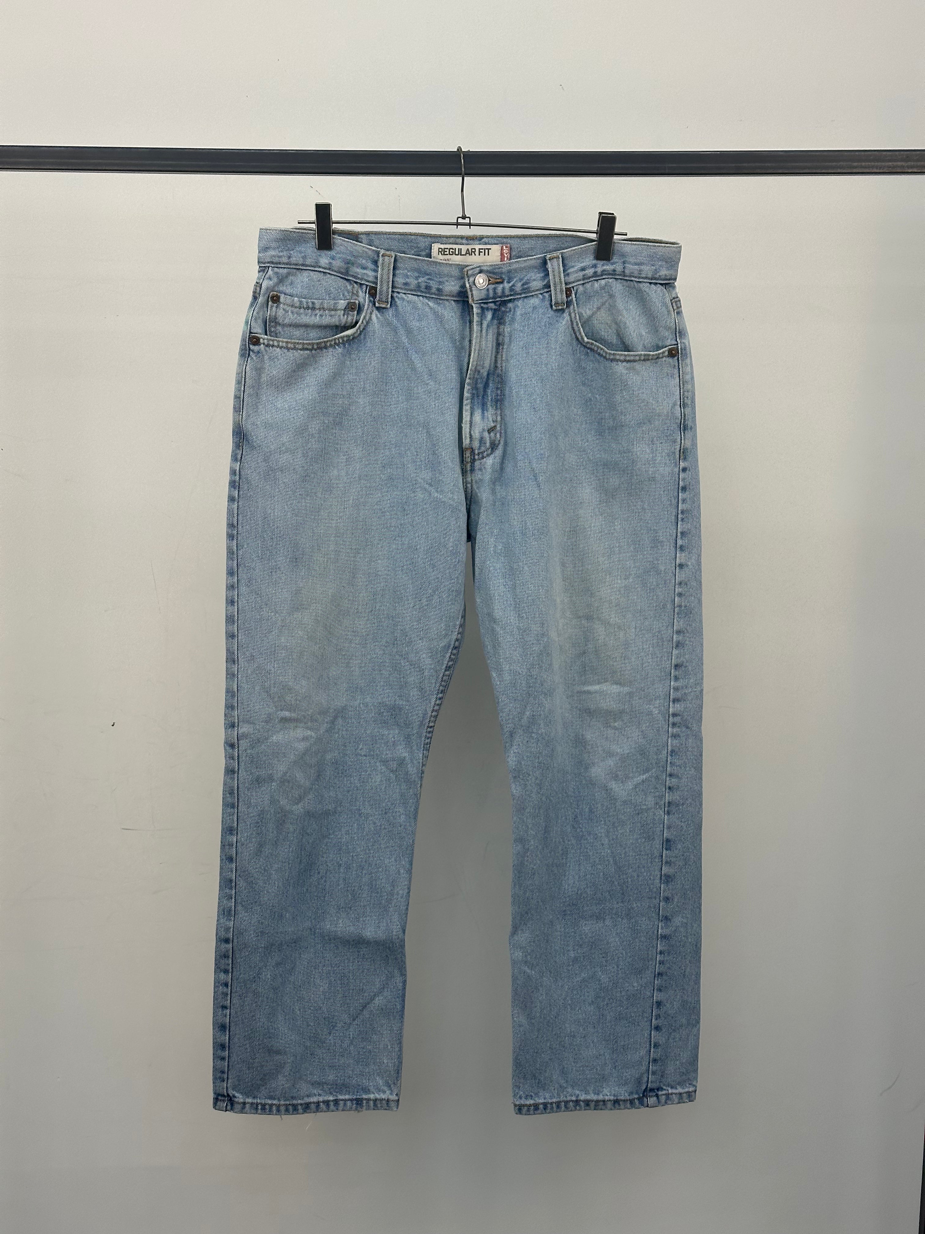 LEVI'S 505 STRAIGHT FIT TAGLIA: 50 ITA = W36 L29