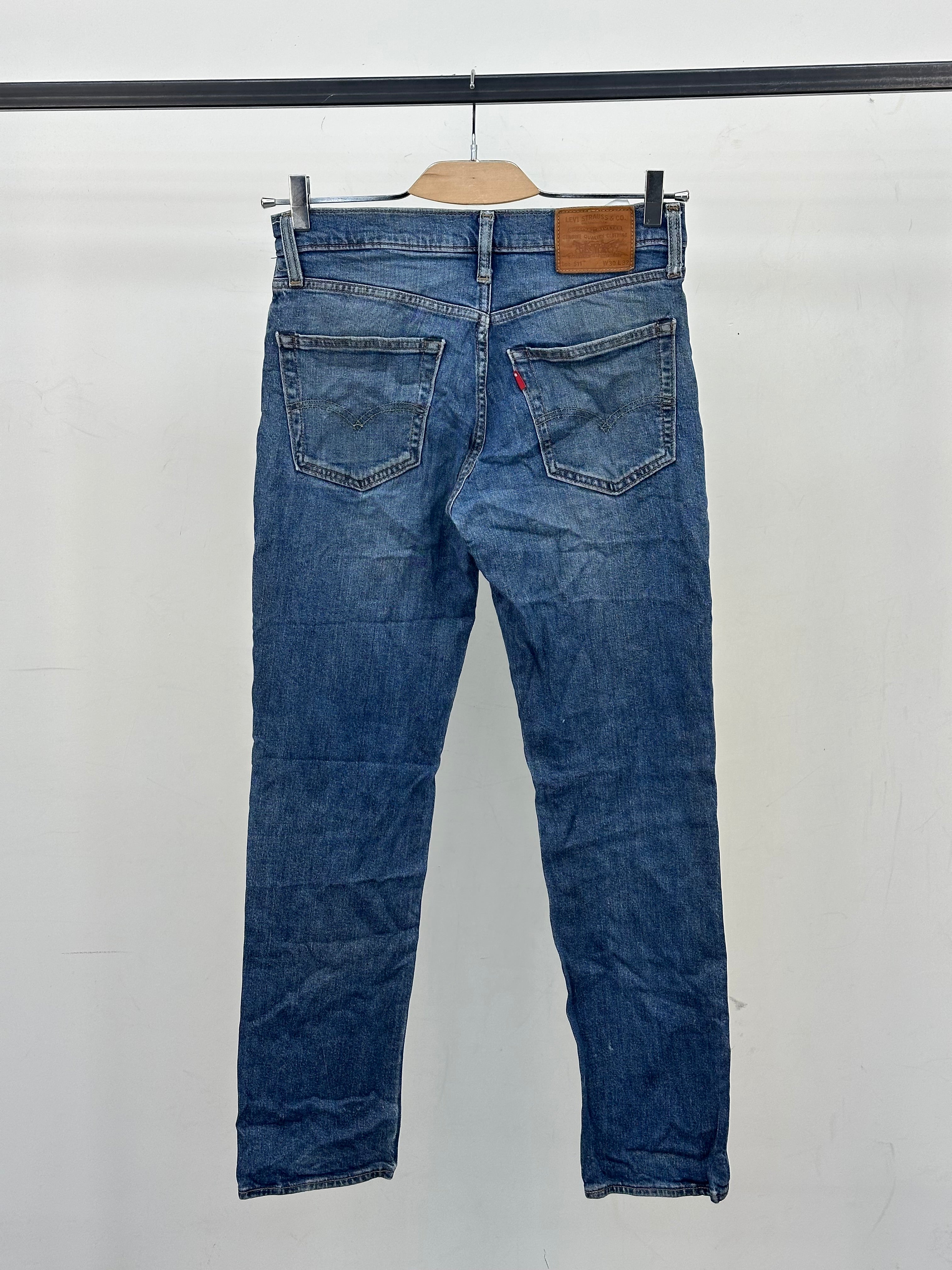 LEVI'S 511 SLIM FIT TAGLIA: 44 ITA = W30 L32