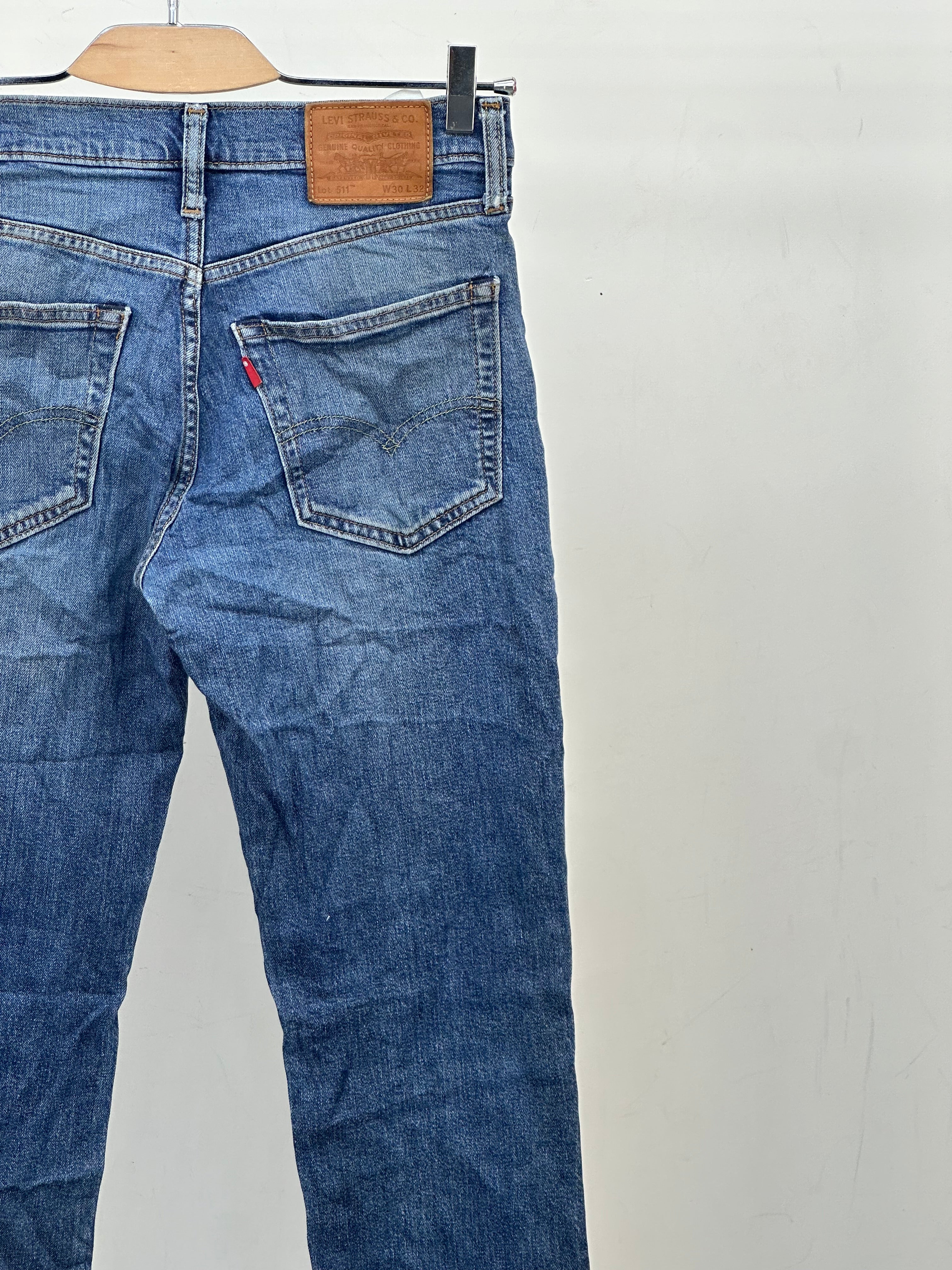 LEVI'S 511 SLIM FIT TAGLIA: 44 ITA = W30 L32