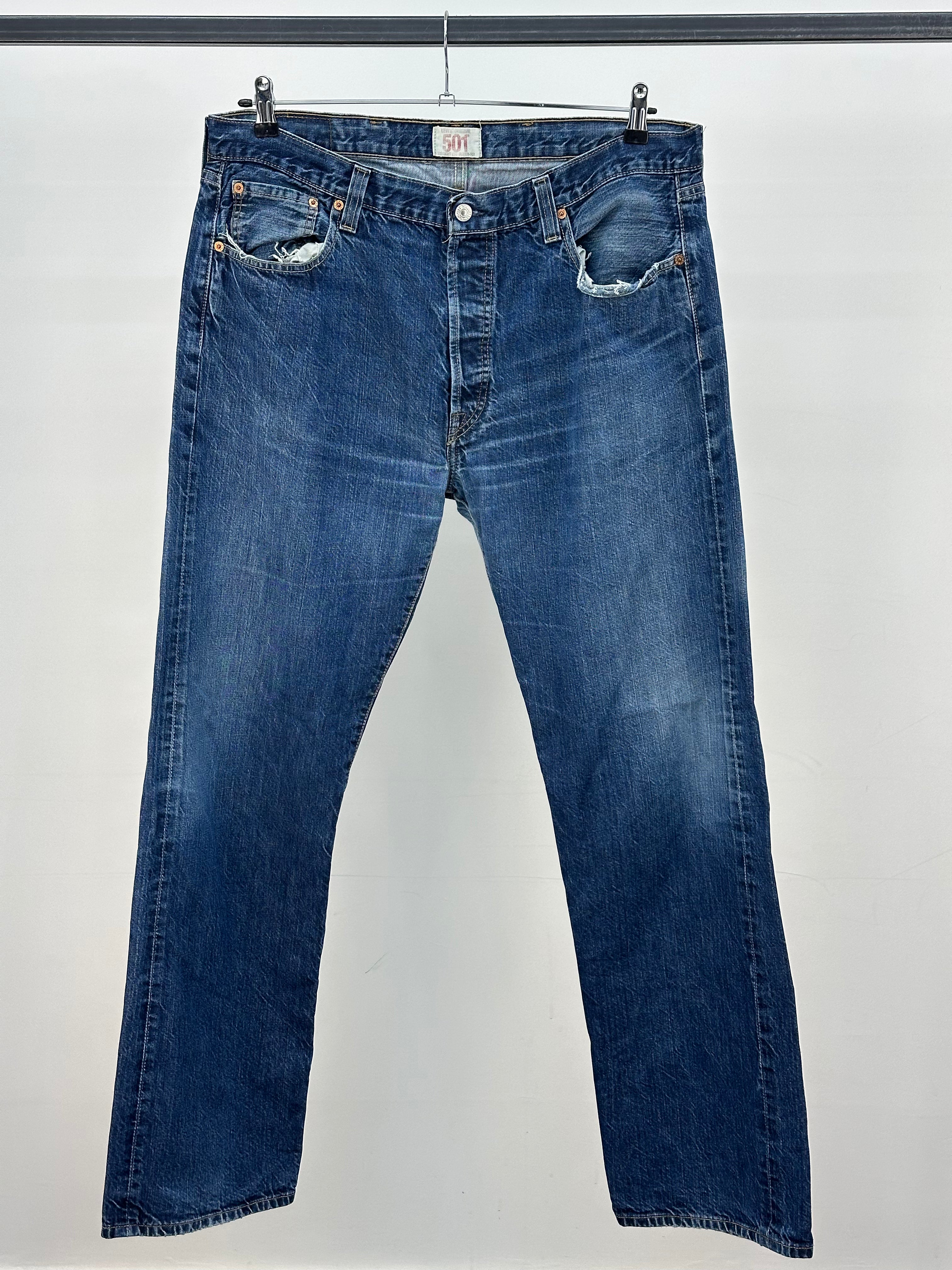 LEVI'S 501 TAGLIA: 54 ITA = W40 L34