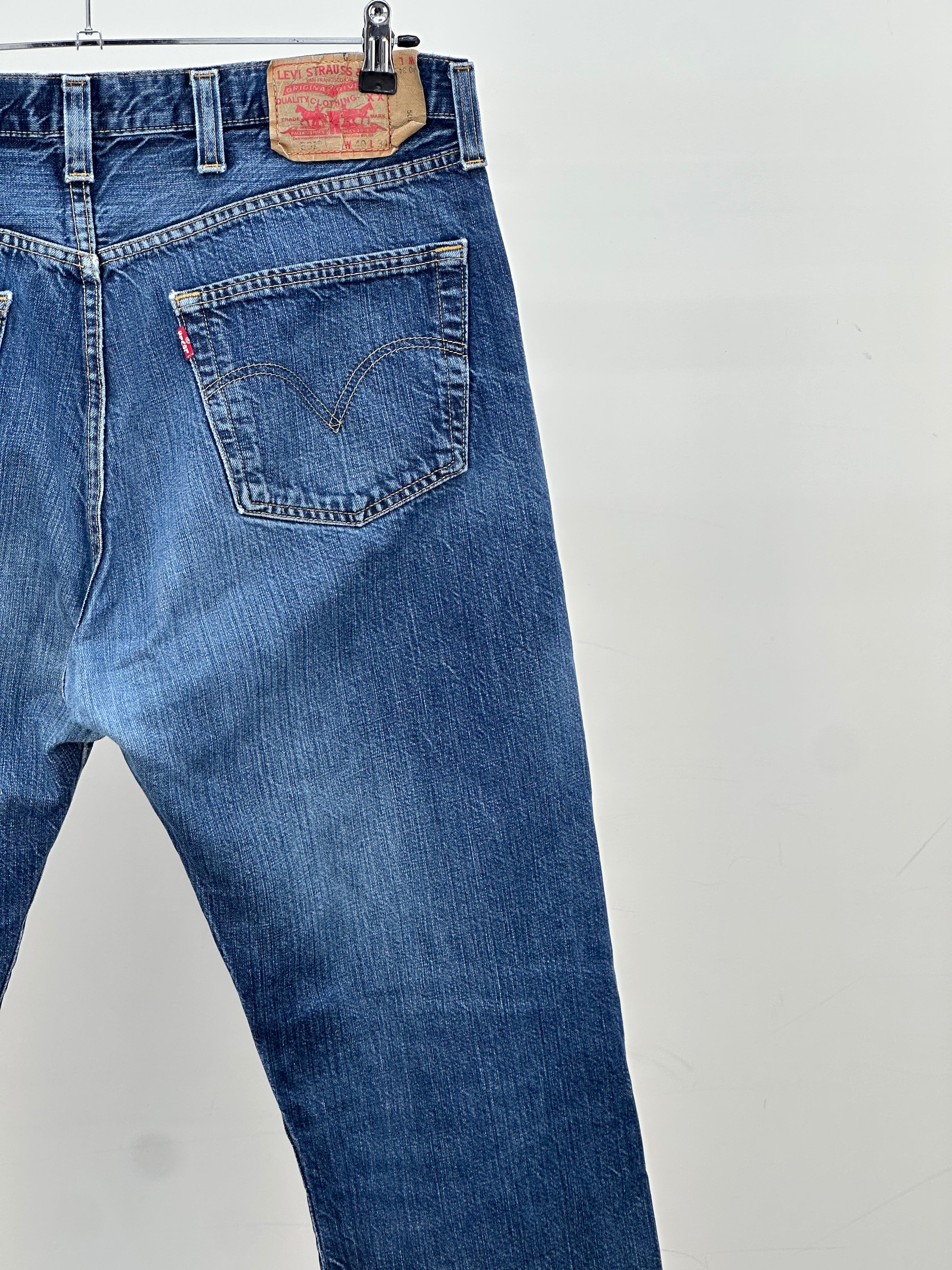 LEVI'S 501 TAGLIA: 54 ITA = W40 L34