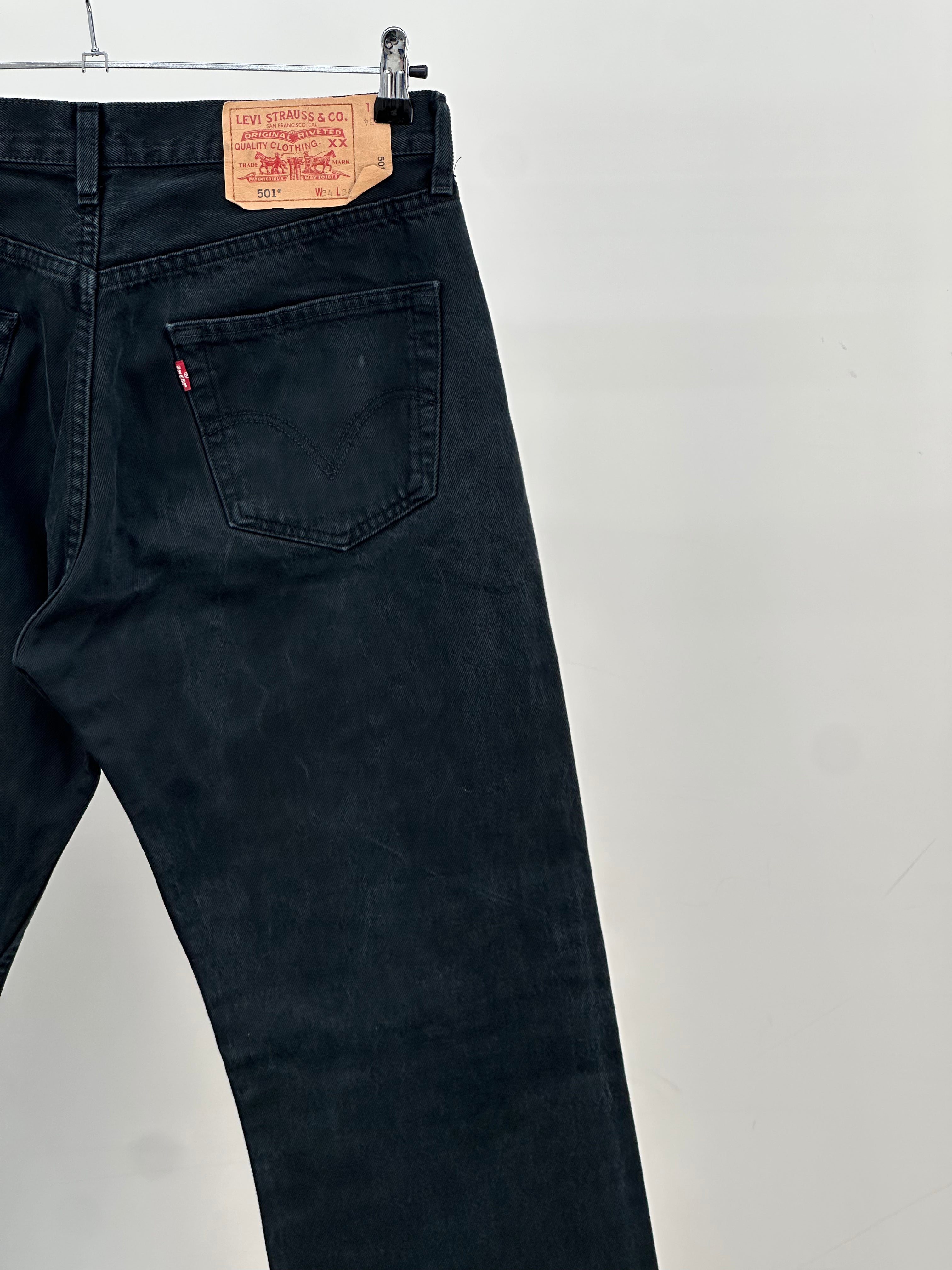 LEVI'S 501 TAGLIA: 48 ITA = W34 L34