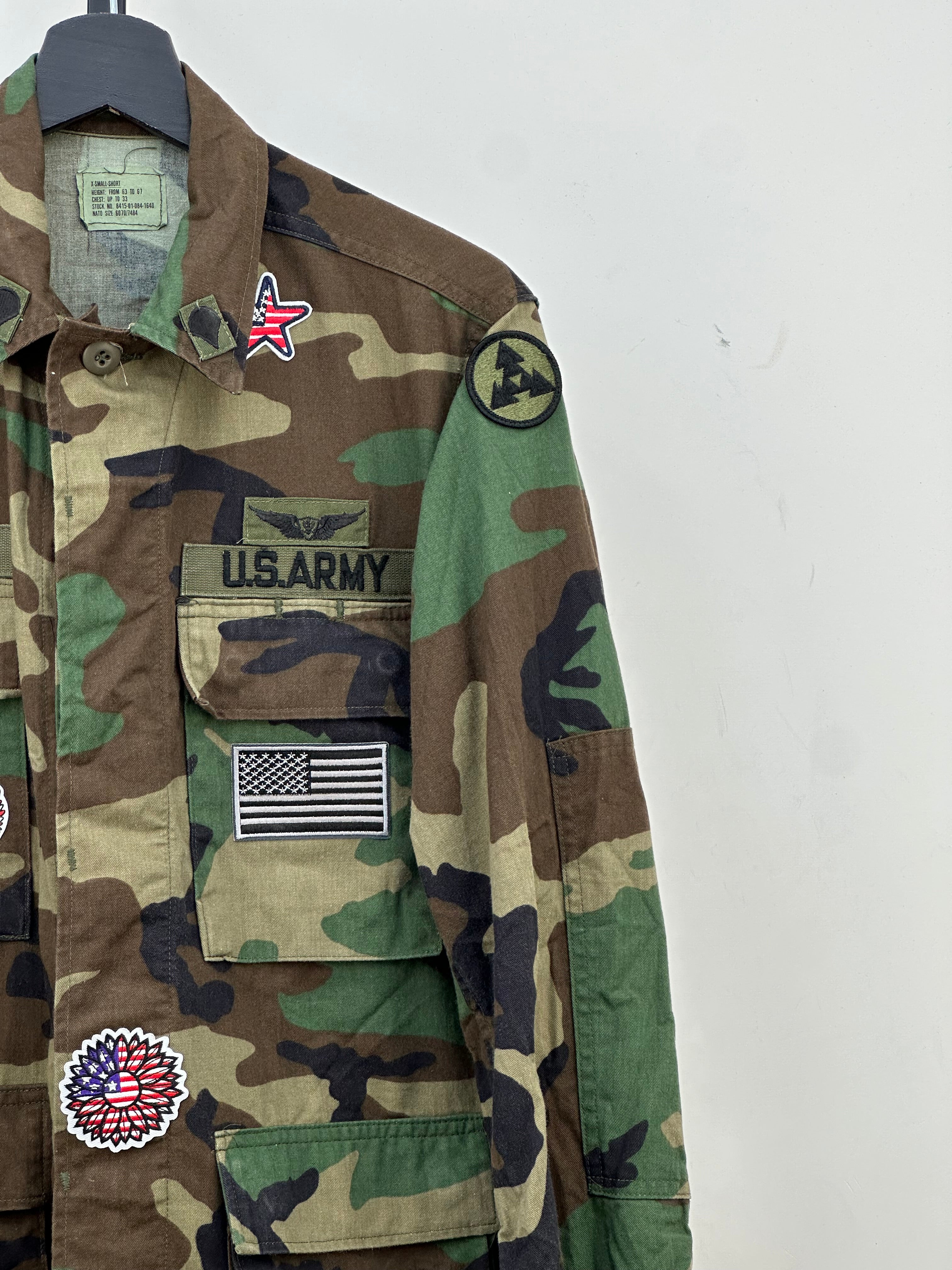 FIELD JACKET U.S ARMY VINTAGE TAGLIA: S