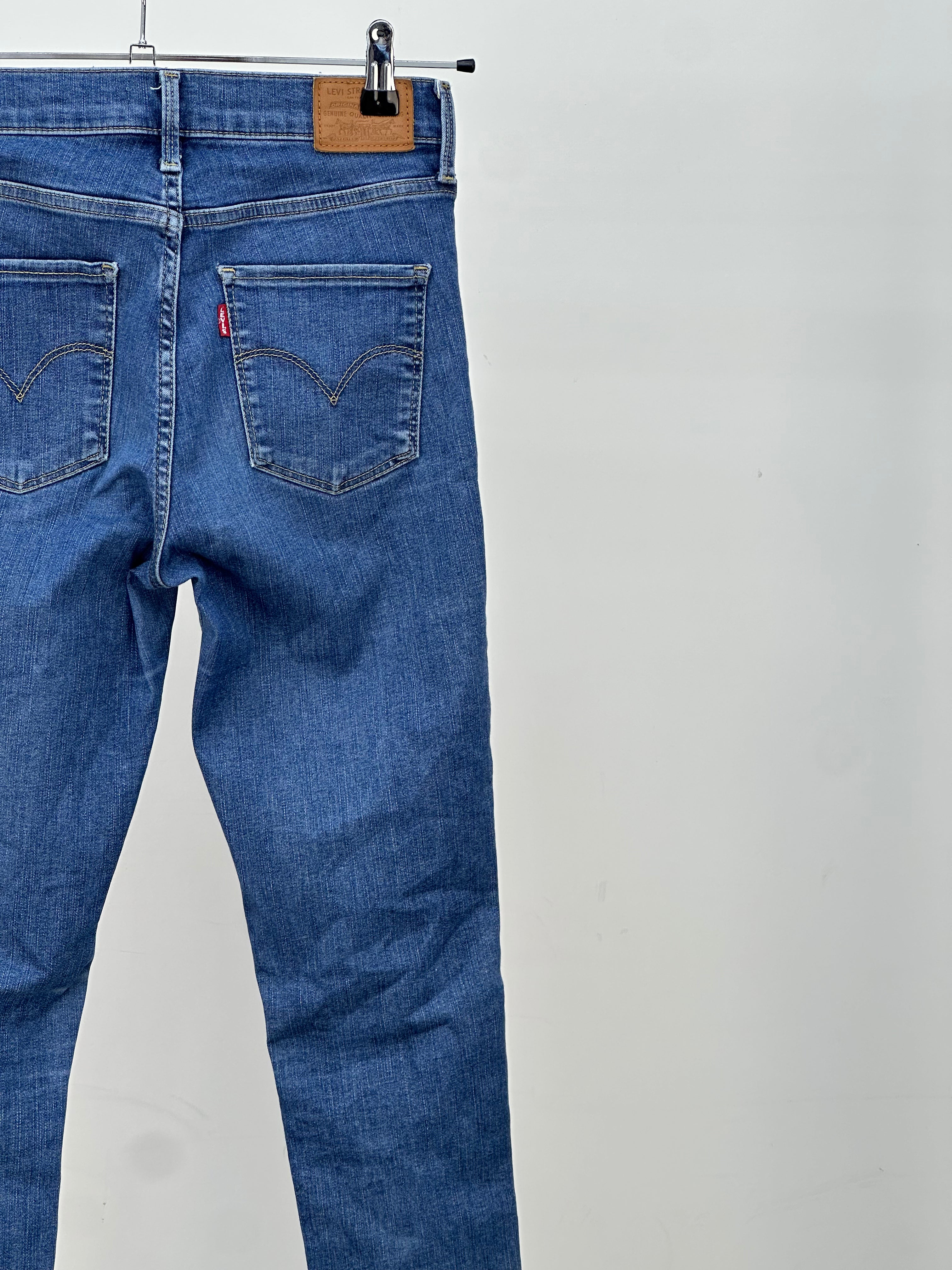 LEVI'S SUPER SKINNY TAGLIA : 41 ITA = W27 L32