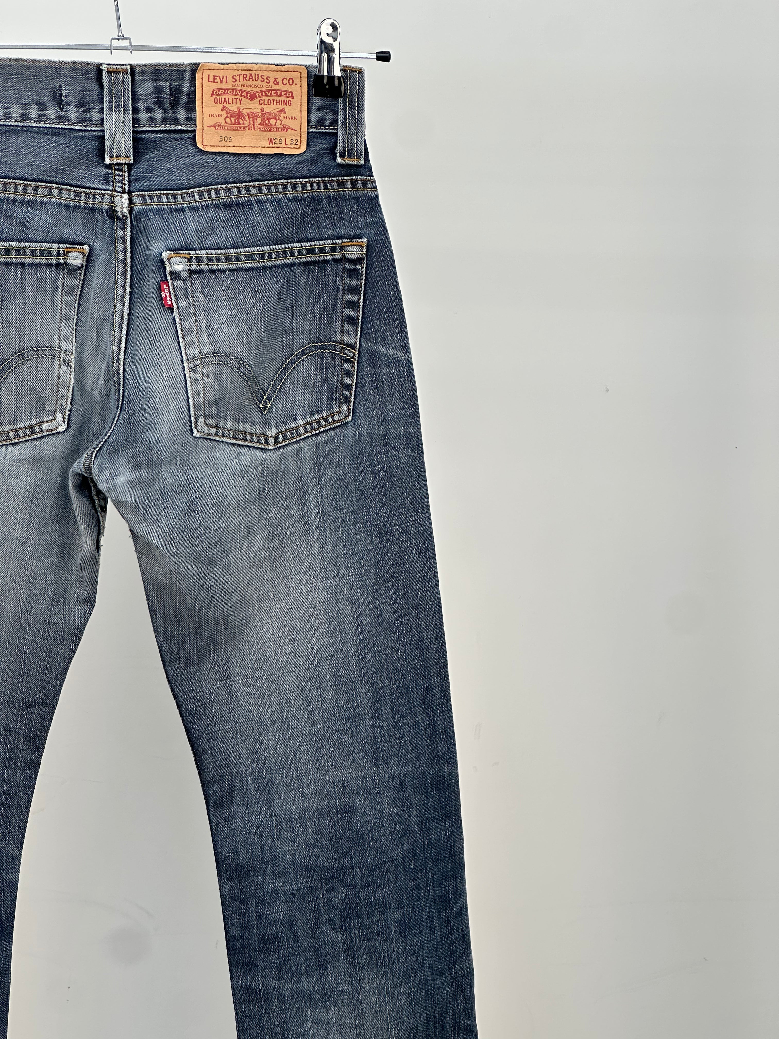 LEVI'S 506 REGULAR FIT TAGLIA : 42 ITA = W28 L32