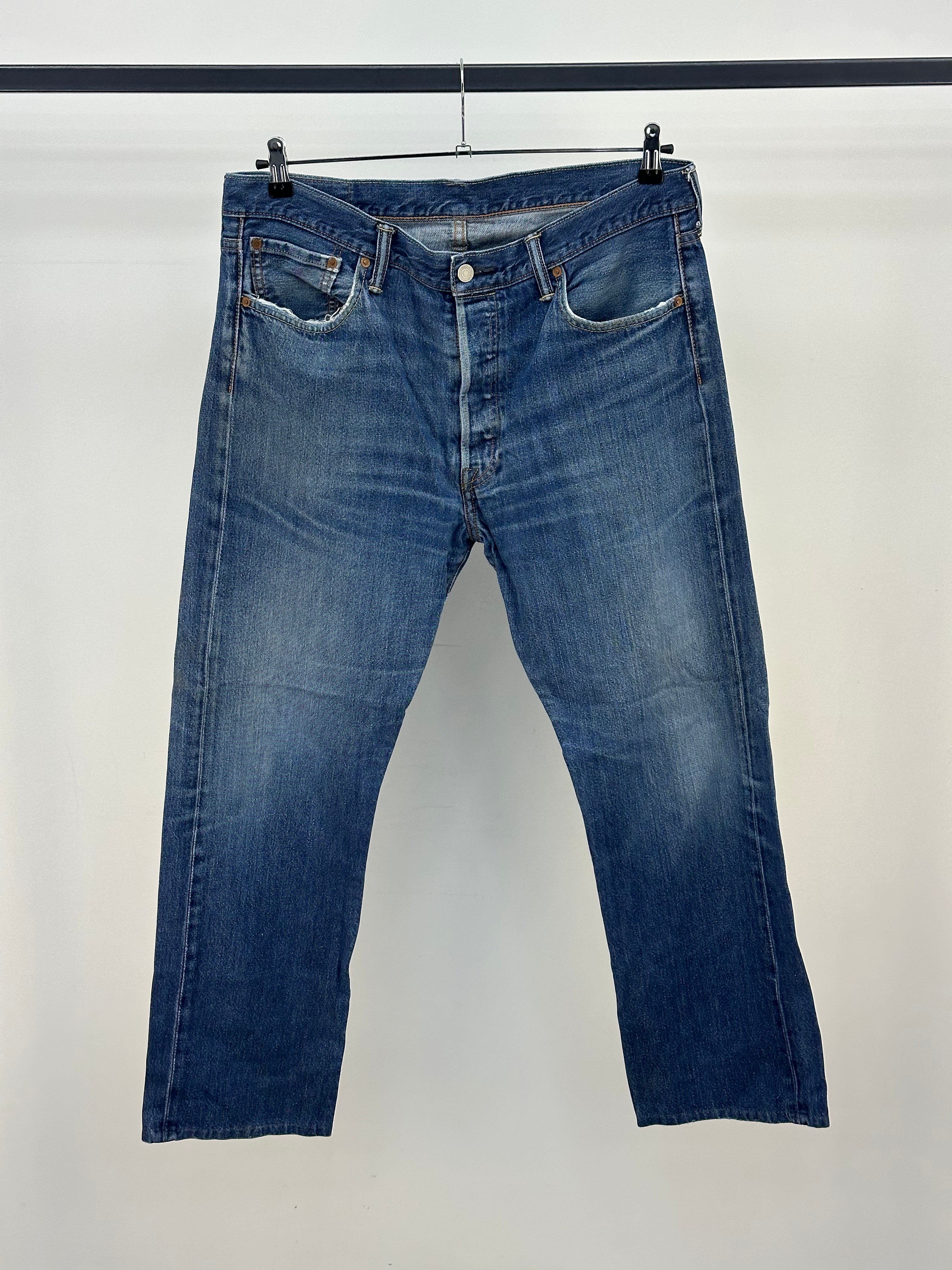 LEVI'S 501 TAGLIA: 50 ITA = W36 L32