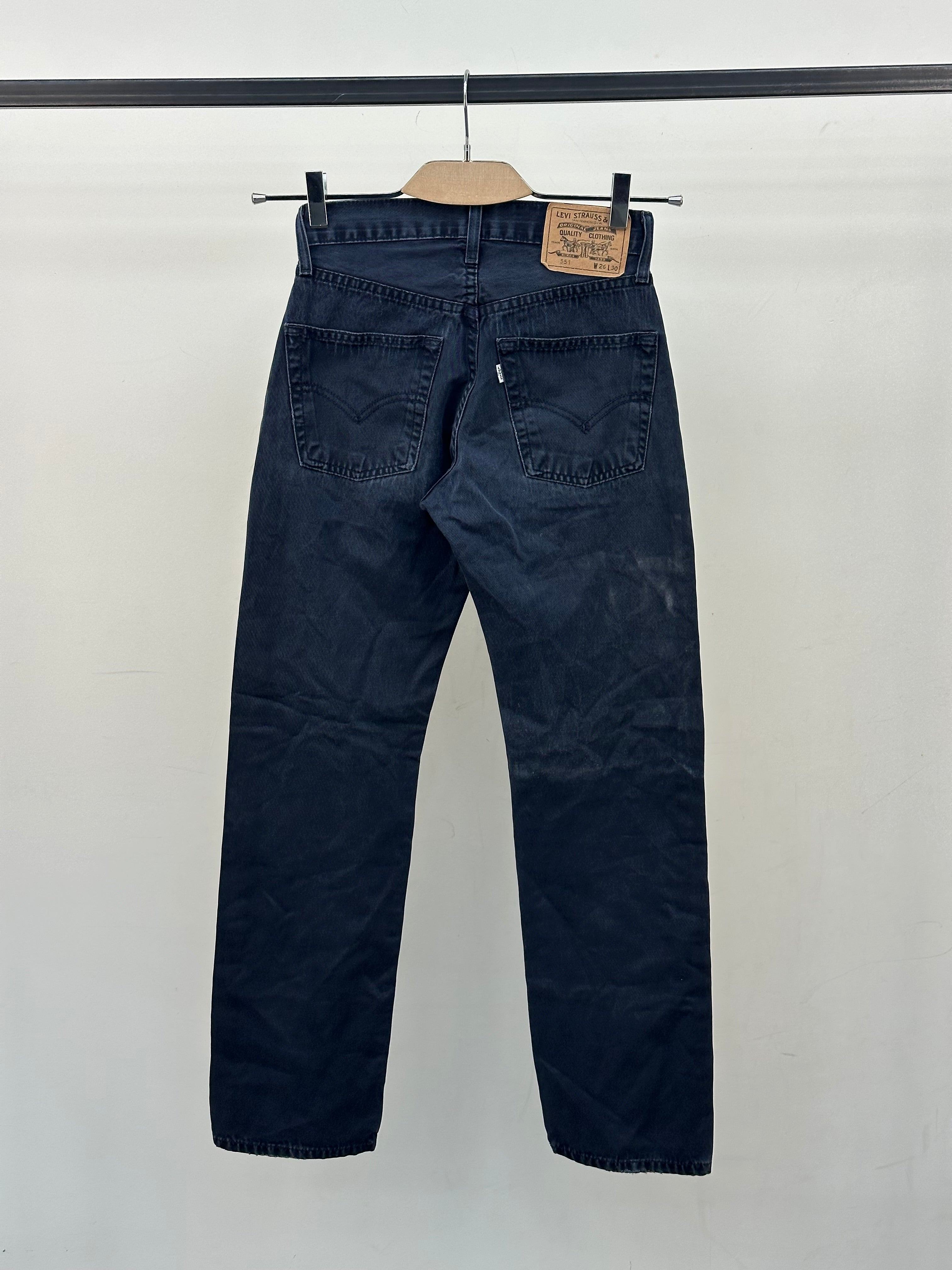 LEVI'S 551 RELAXED FIT TAGLIA: 40 ITA = W26 L30