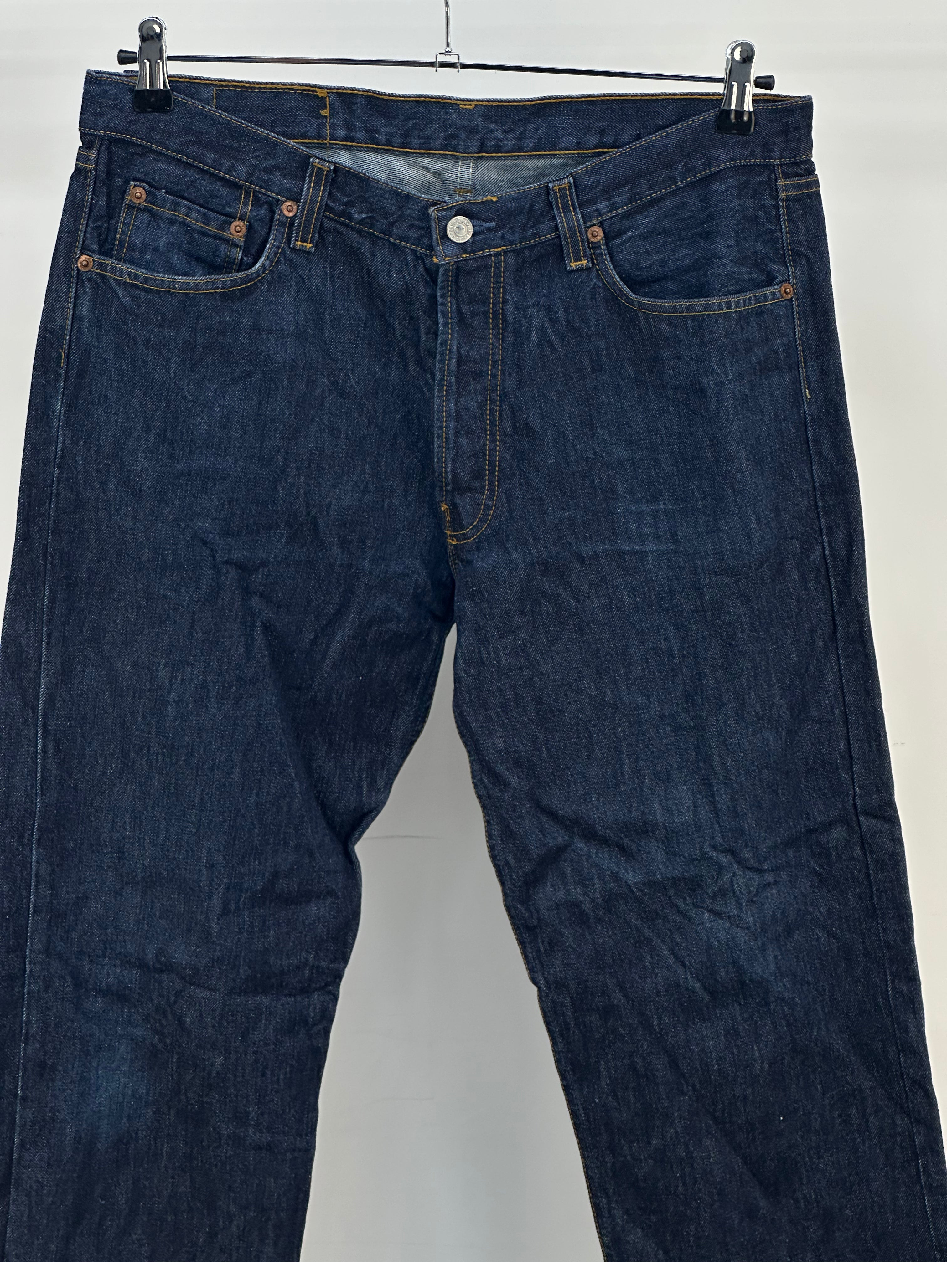 LEVI'S 501 TAGLIA: 50 ITA = W36 L36