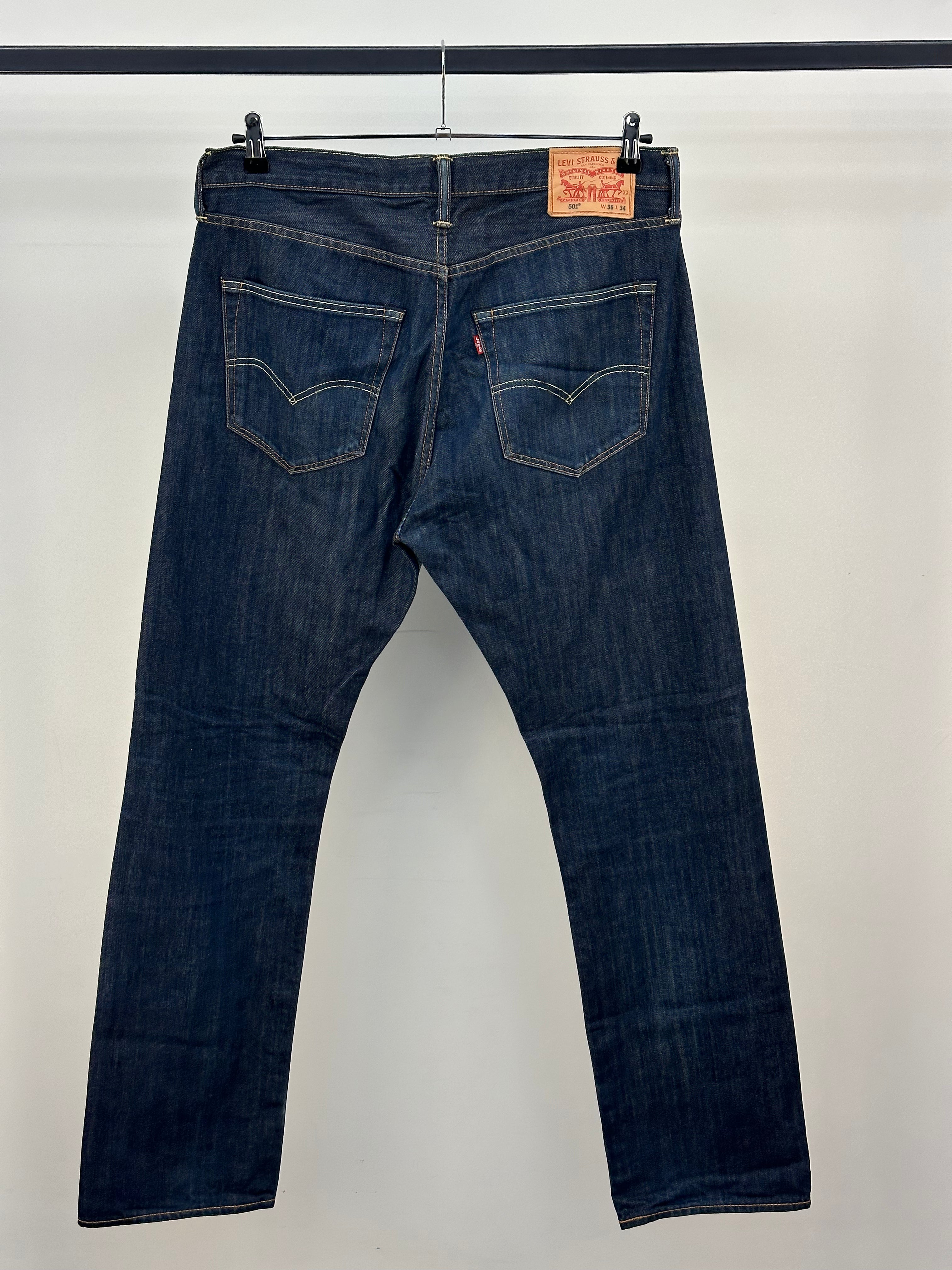 LEVI'S 501 TAGLIA: 50 ITA = W36 L34