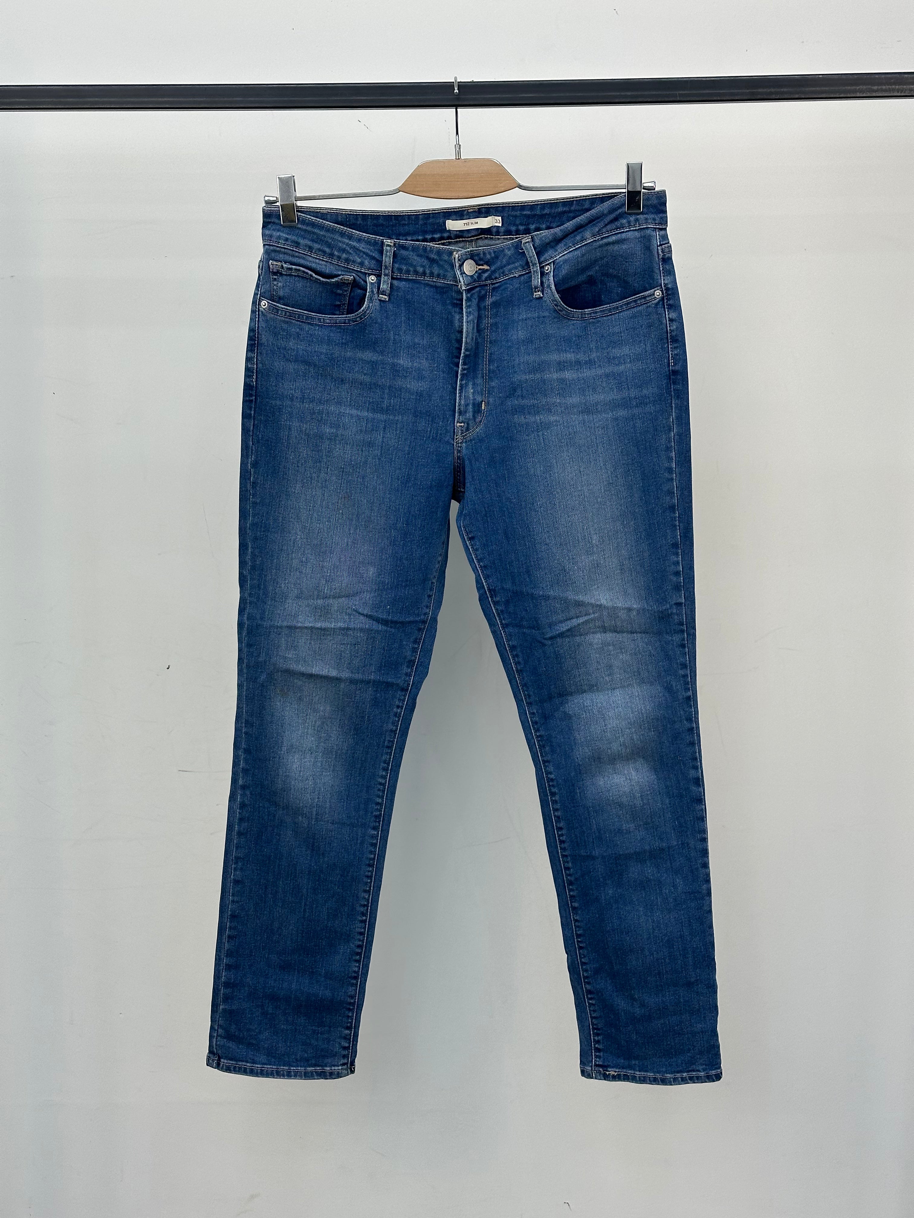 LEVI'S 712 SLIM FIT TAGLIA: 47 ITA = W33 L32