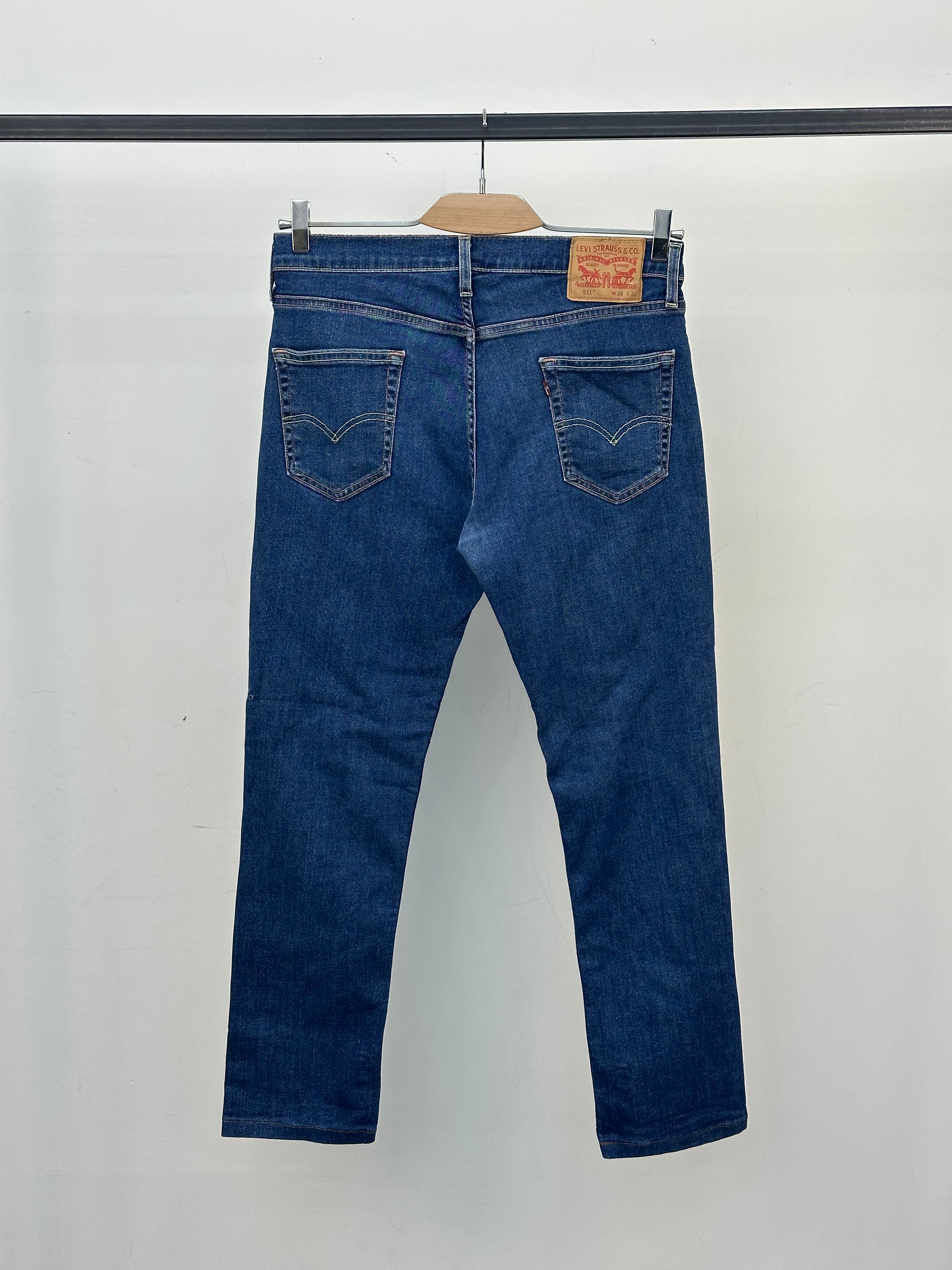 LEVI'S 511 SLIM FIT TAGLIA: 47 ITA = W33 L34