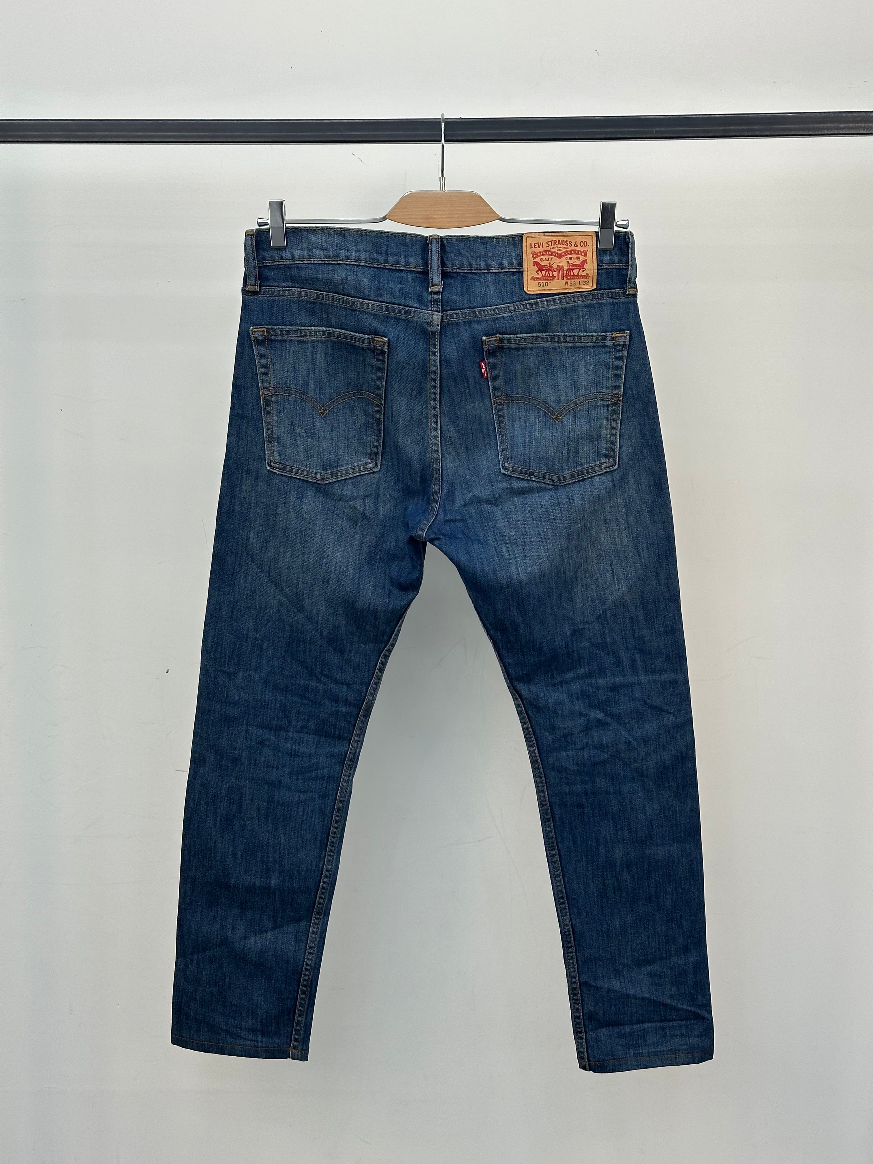 LEVI'S 510 SLIM FIT TAGLIA: 47 ITA = W33 L32