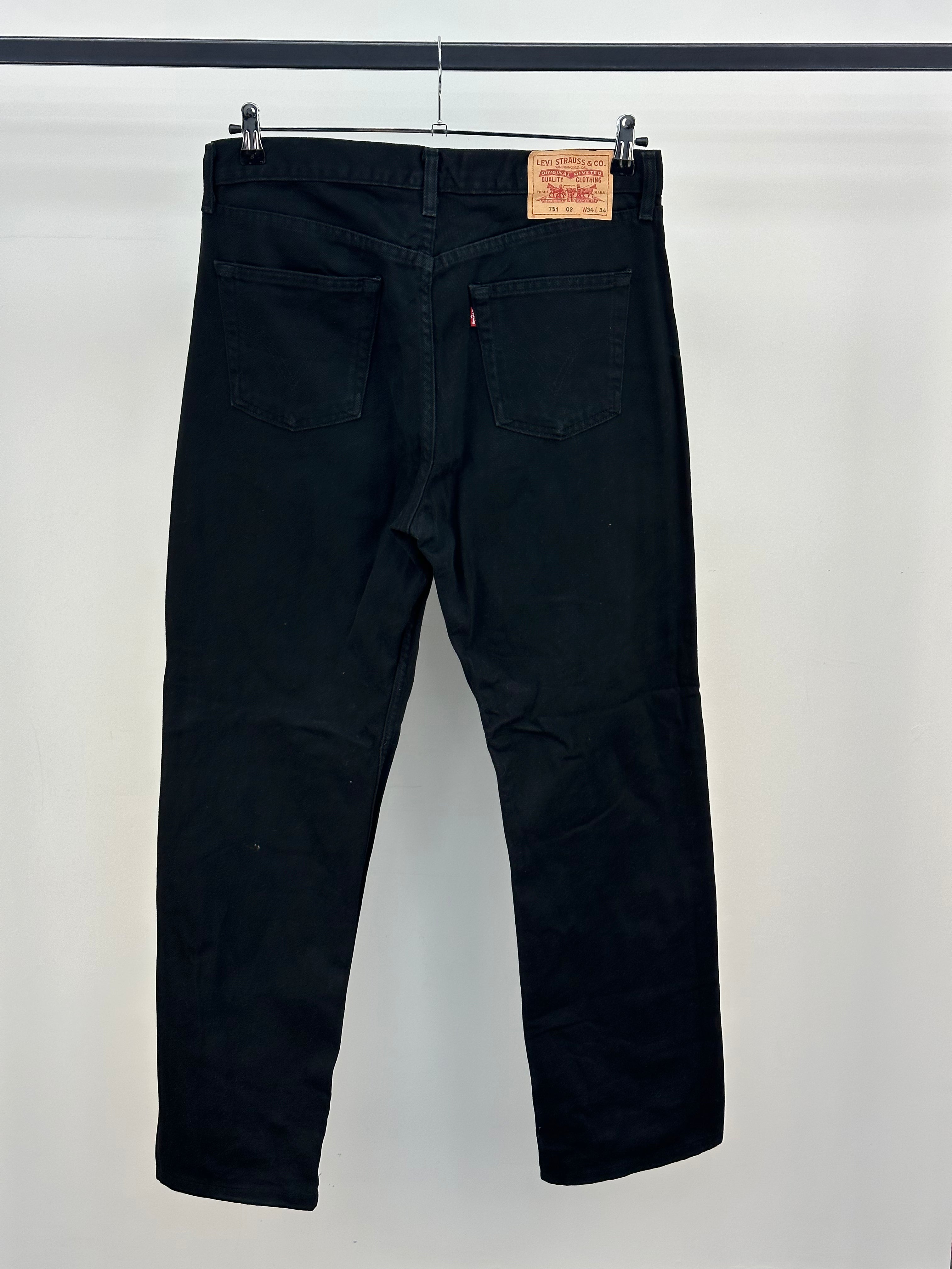 LEVI'S 751 REGULAR TAGLIA: 48 ITA = W34 L34