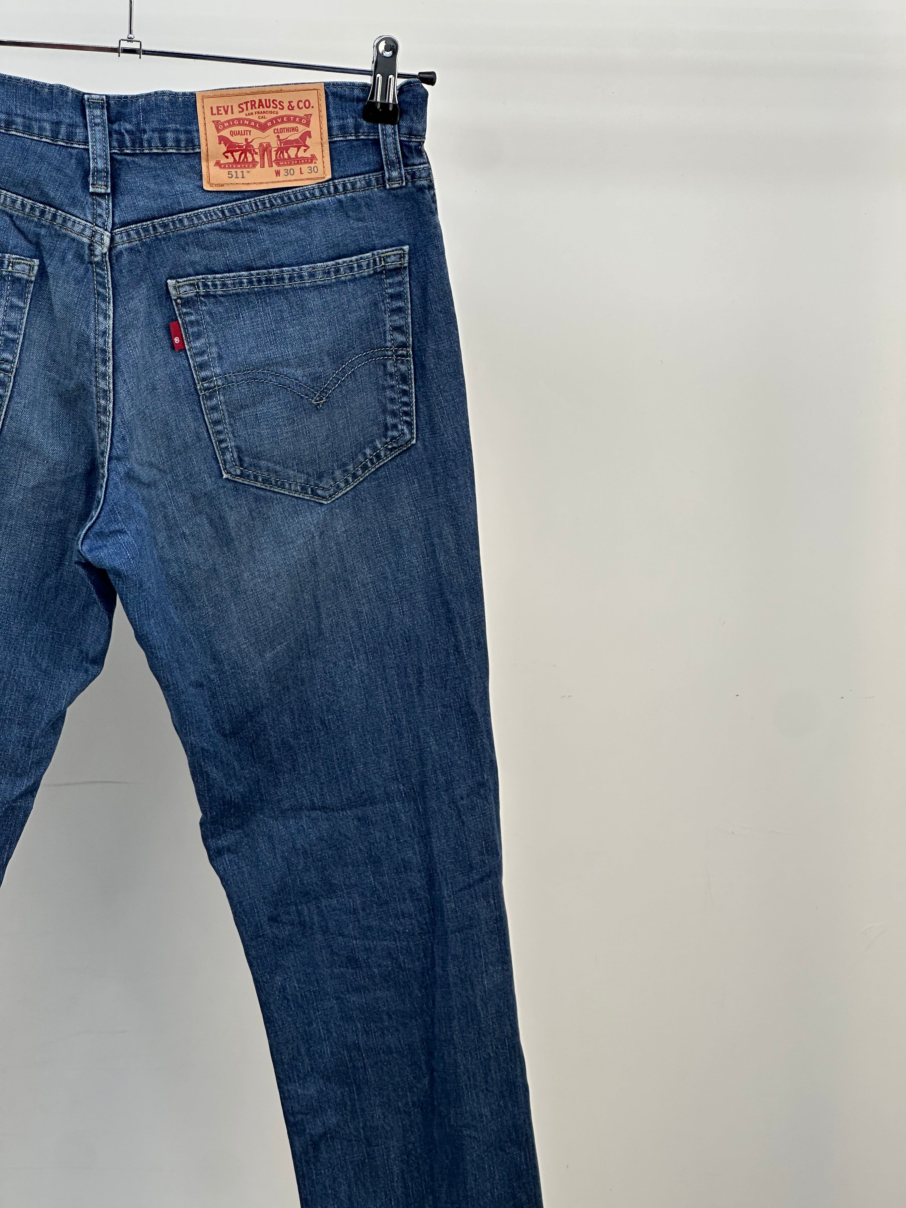 LEVI'S 511 SLIM TAGLIA: 44 ITA = W30 L30