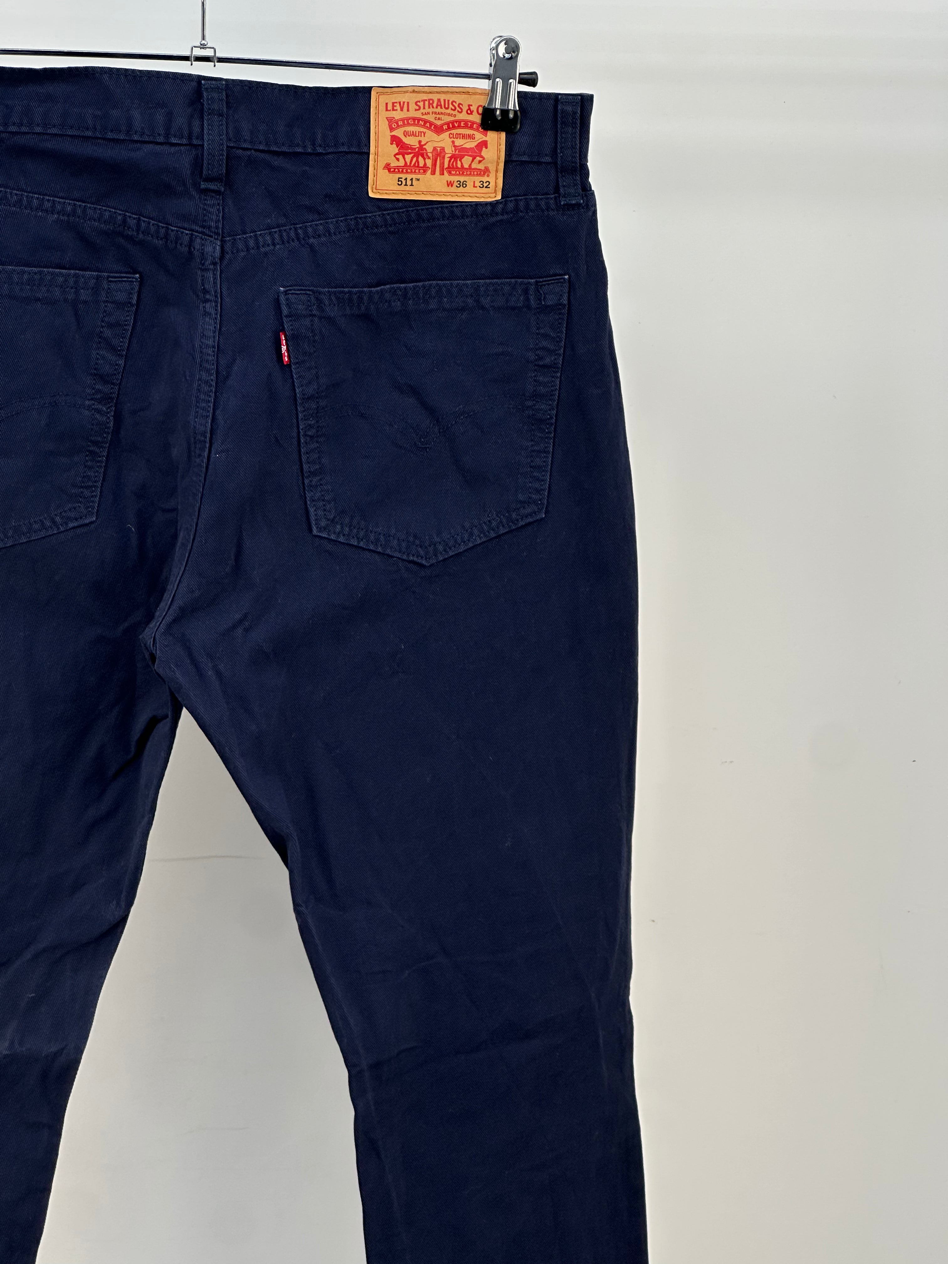 LEVI'S 511 SLIM TAGLIA : 50 ITA = W36 L32