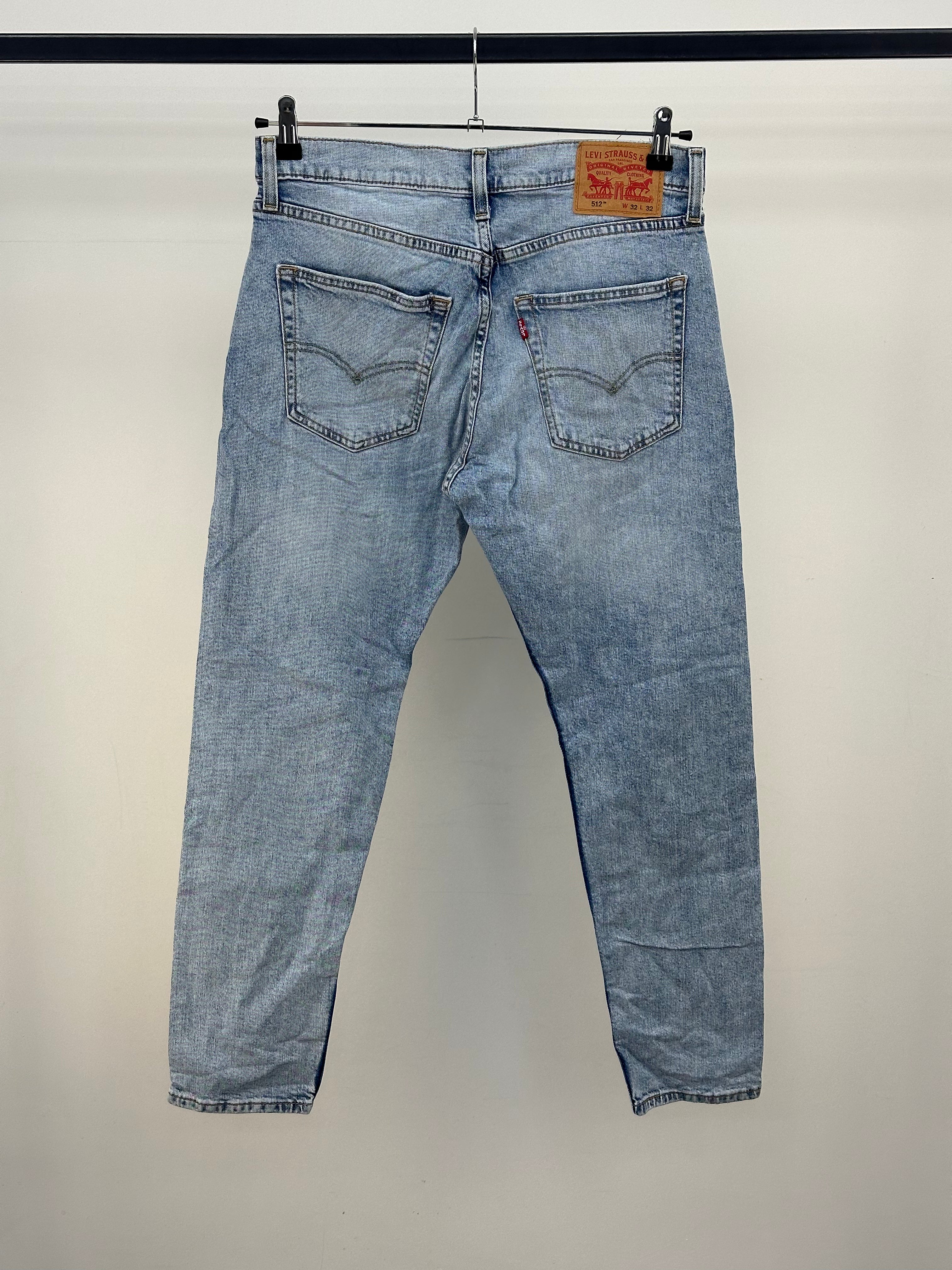 LEVI'S 512 SLIM TAGLIA : 46 ITA = W32 L32