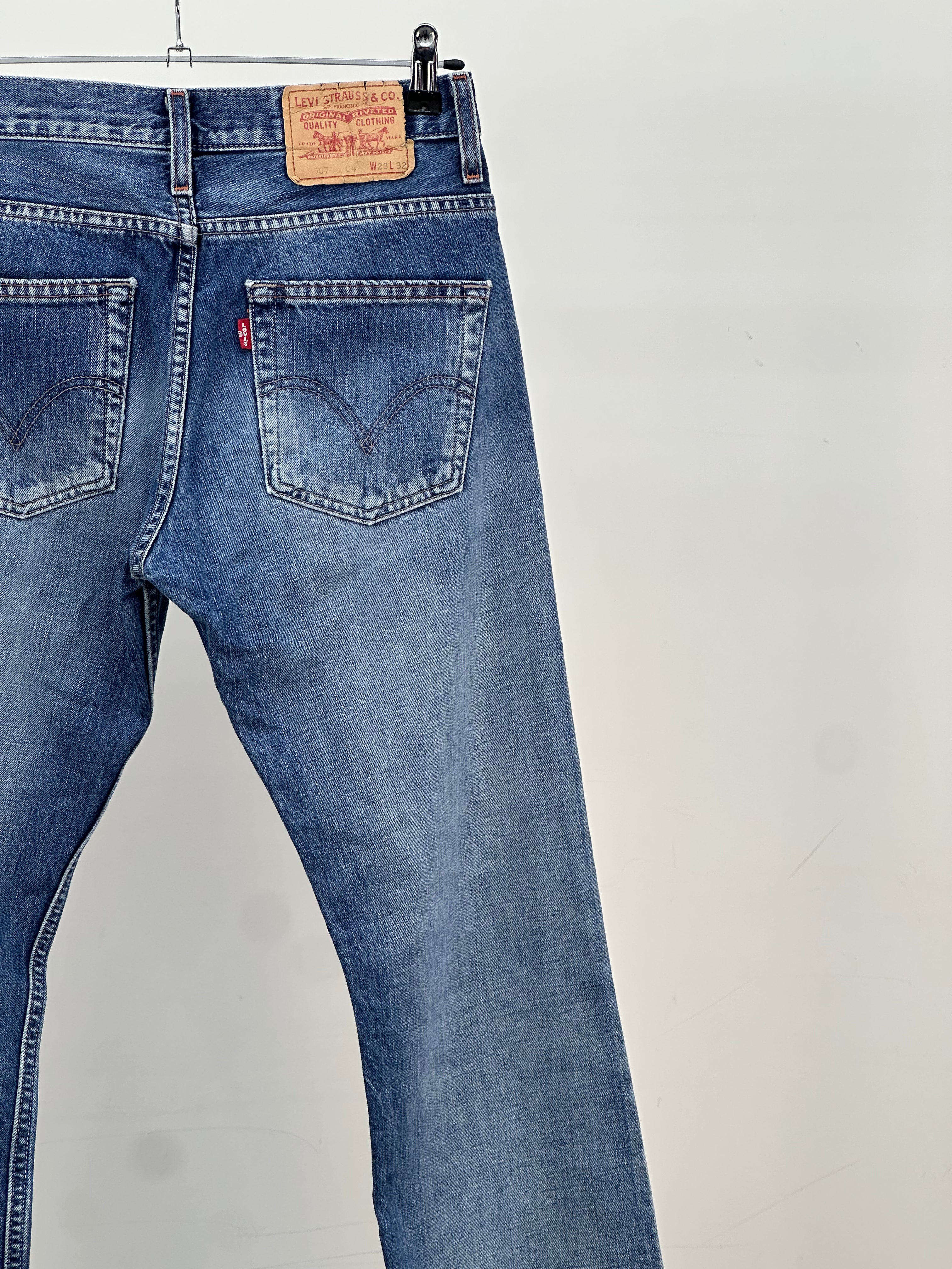 LEVI'S 507 BOOTCUT TAGLIA : 42 ITA = W28 L32