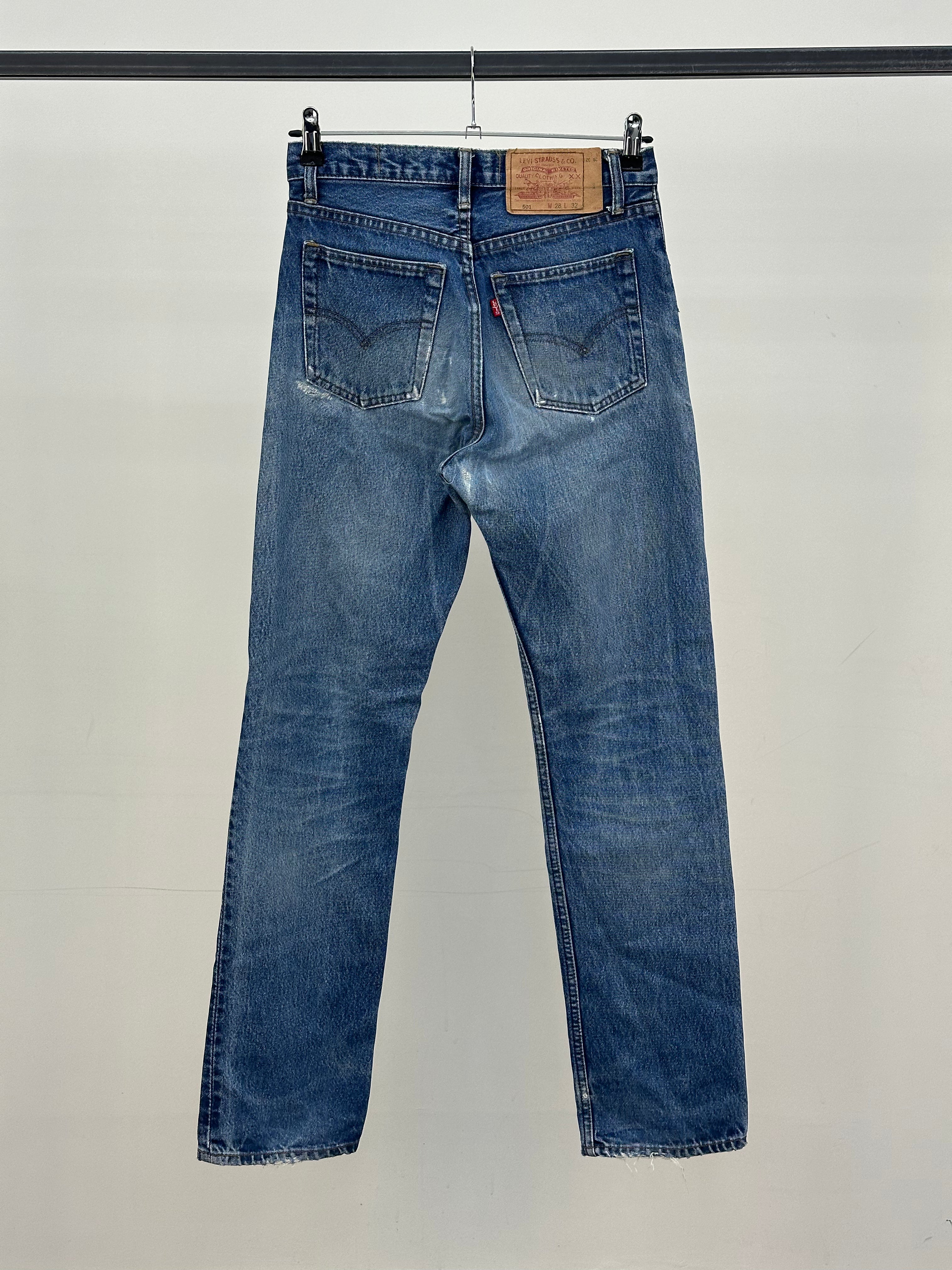 LEVI'S 501 TAGLIA : 42 ITA = W28 L32
