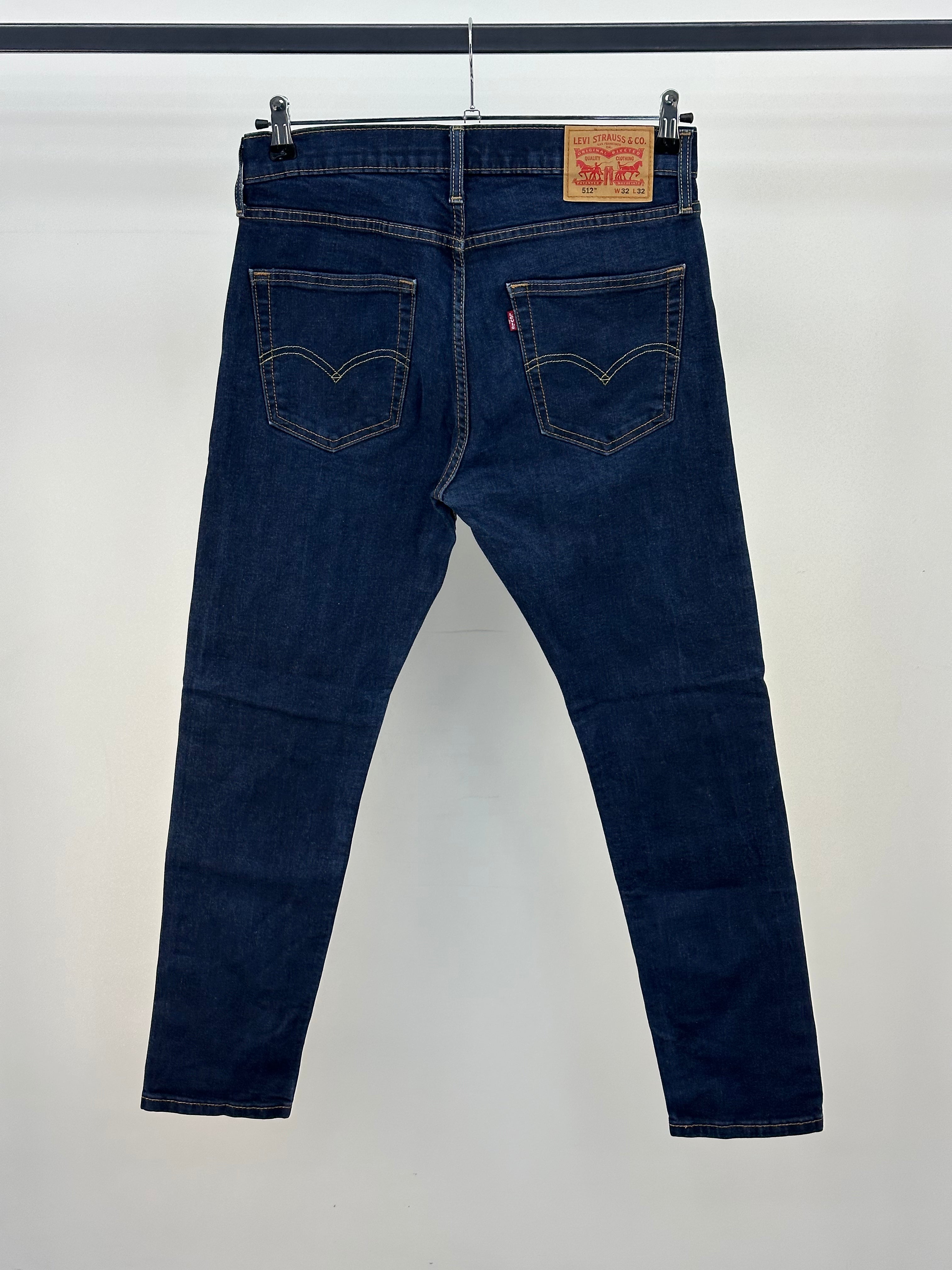 LEVI'S 512 SLIM TAGLIA : 46 ITA = W32 L32