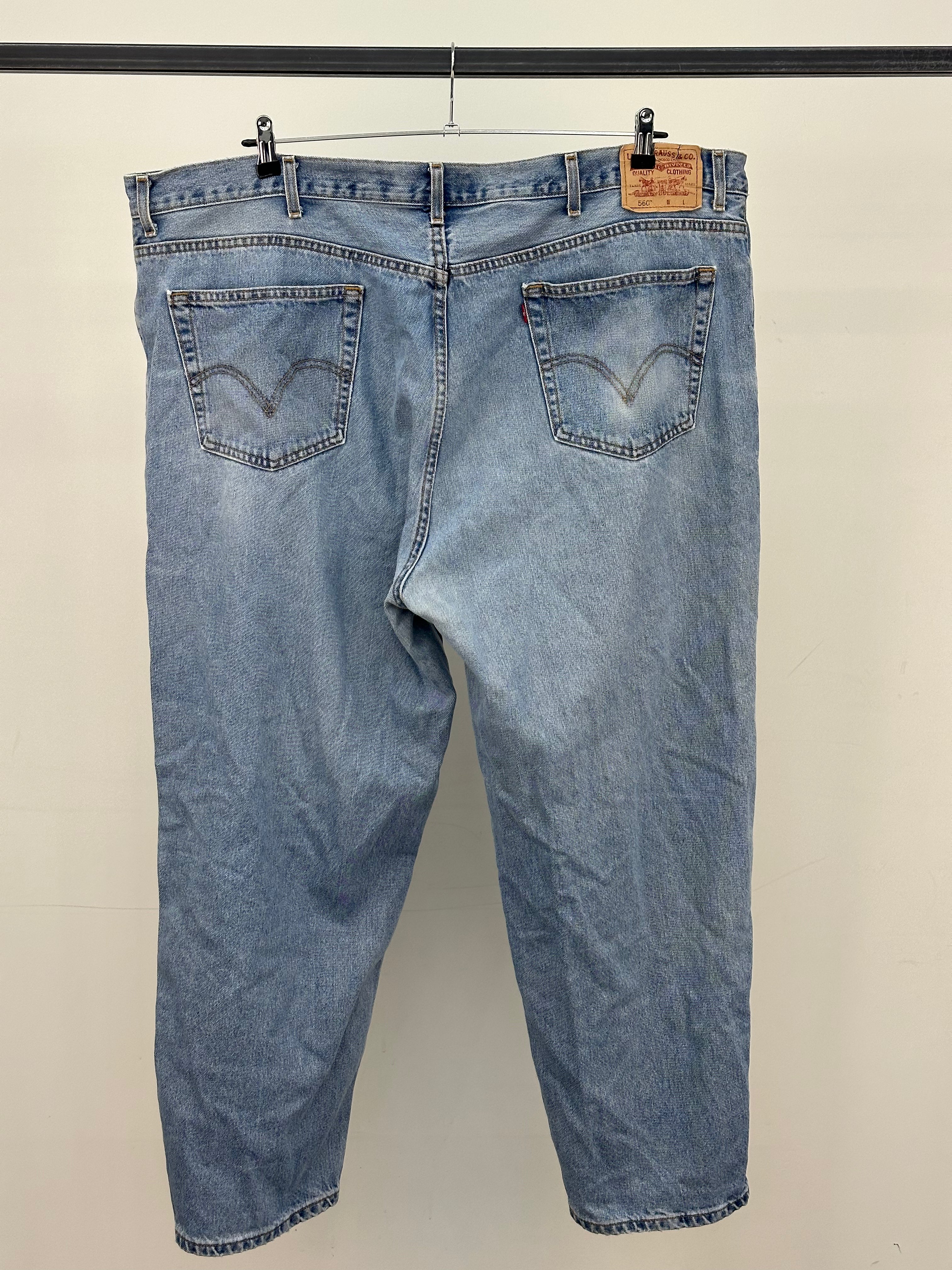 LEVI'S 560 COMFORT FIT TAGLIA : 62 ITA = W48 L30