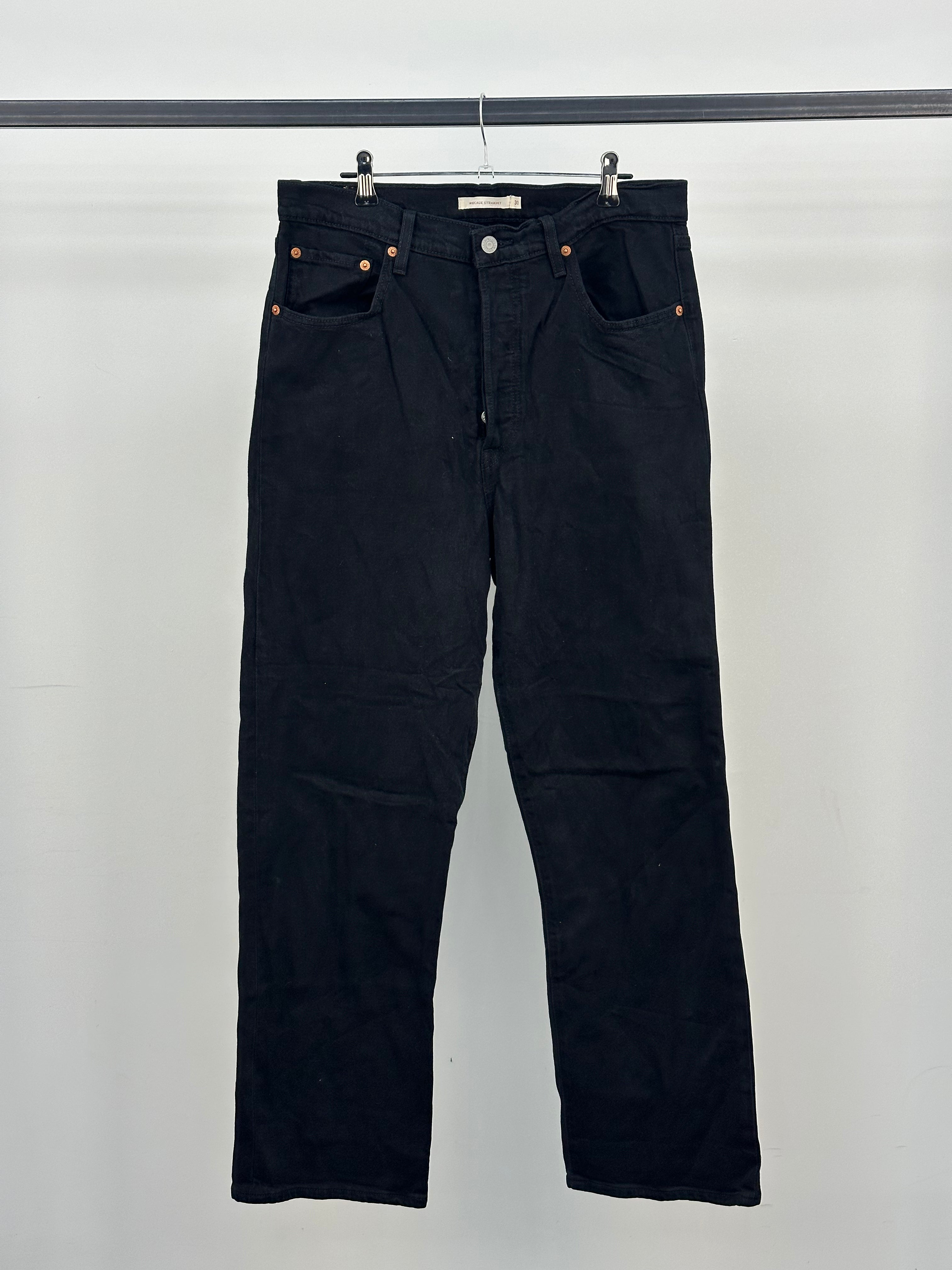 LEVI'S RIBCAGE STRAIGHT TAGLIA 45 ITA = W31 L29