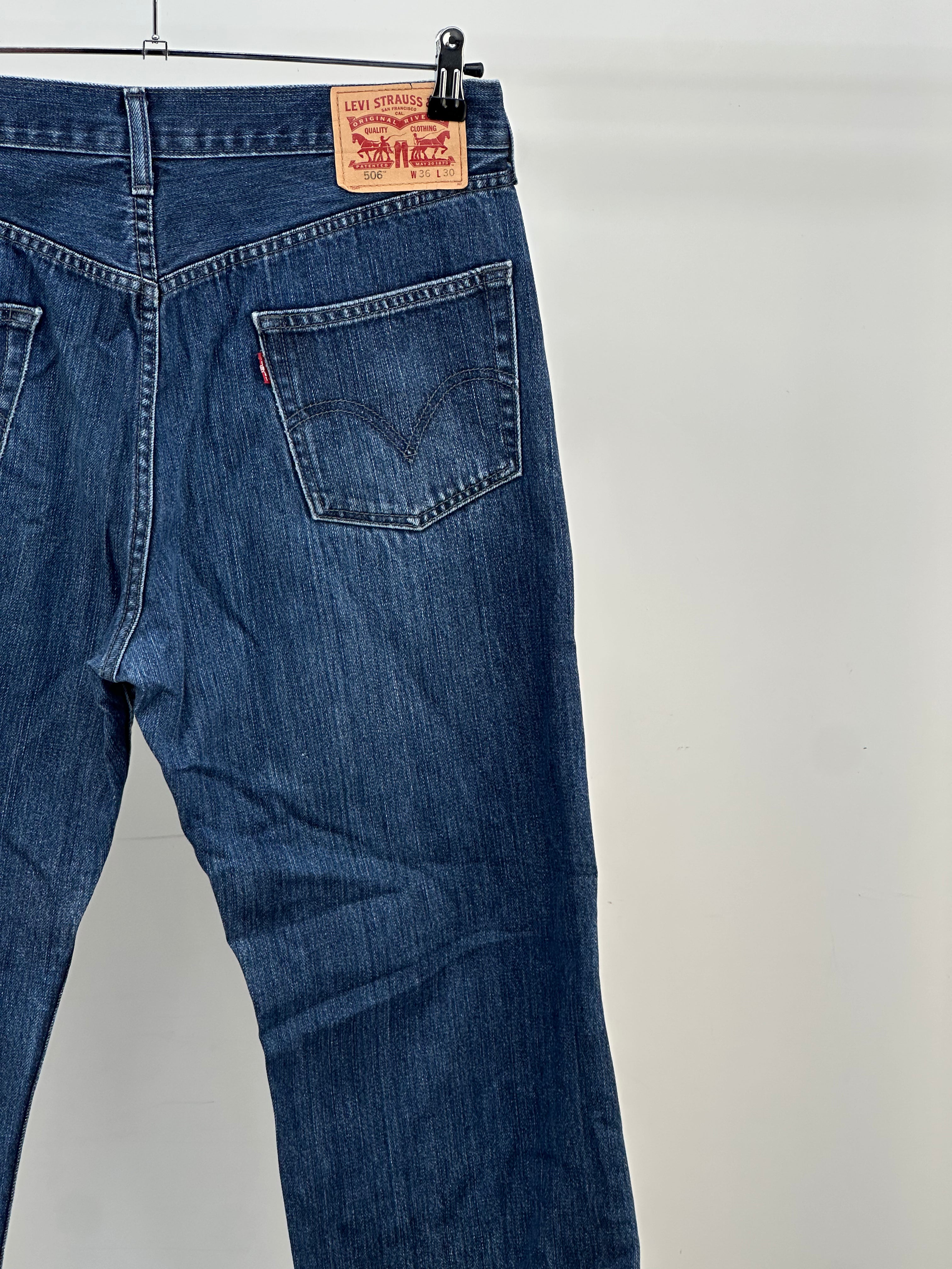 LEVI'S 506 TAGLIA : 50 ITA = W36 L30