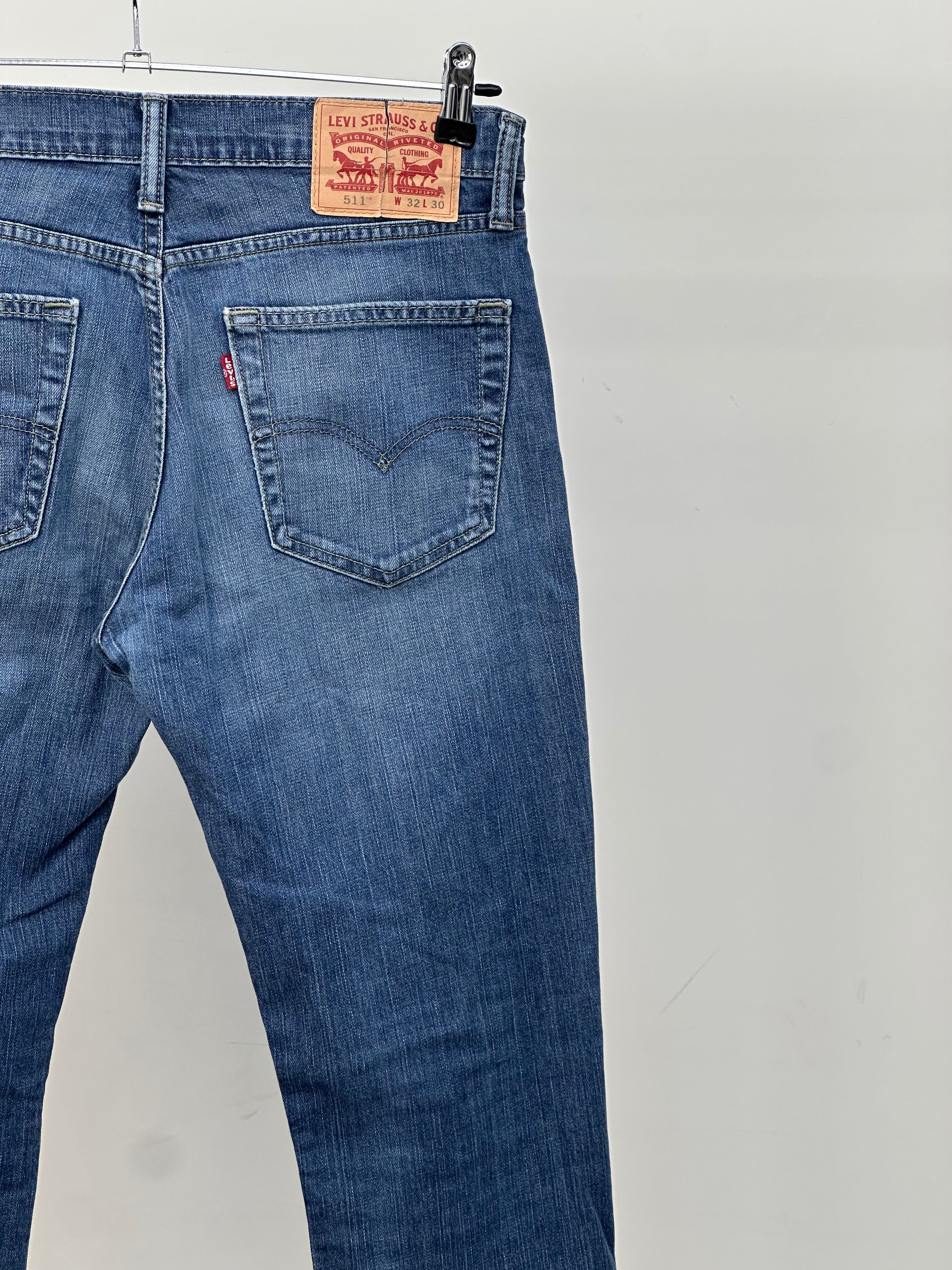 LEVI'S 511 SLIM FIT TAGLIA : 46 ITA = W32 L30