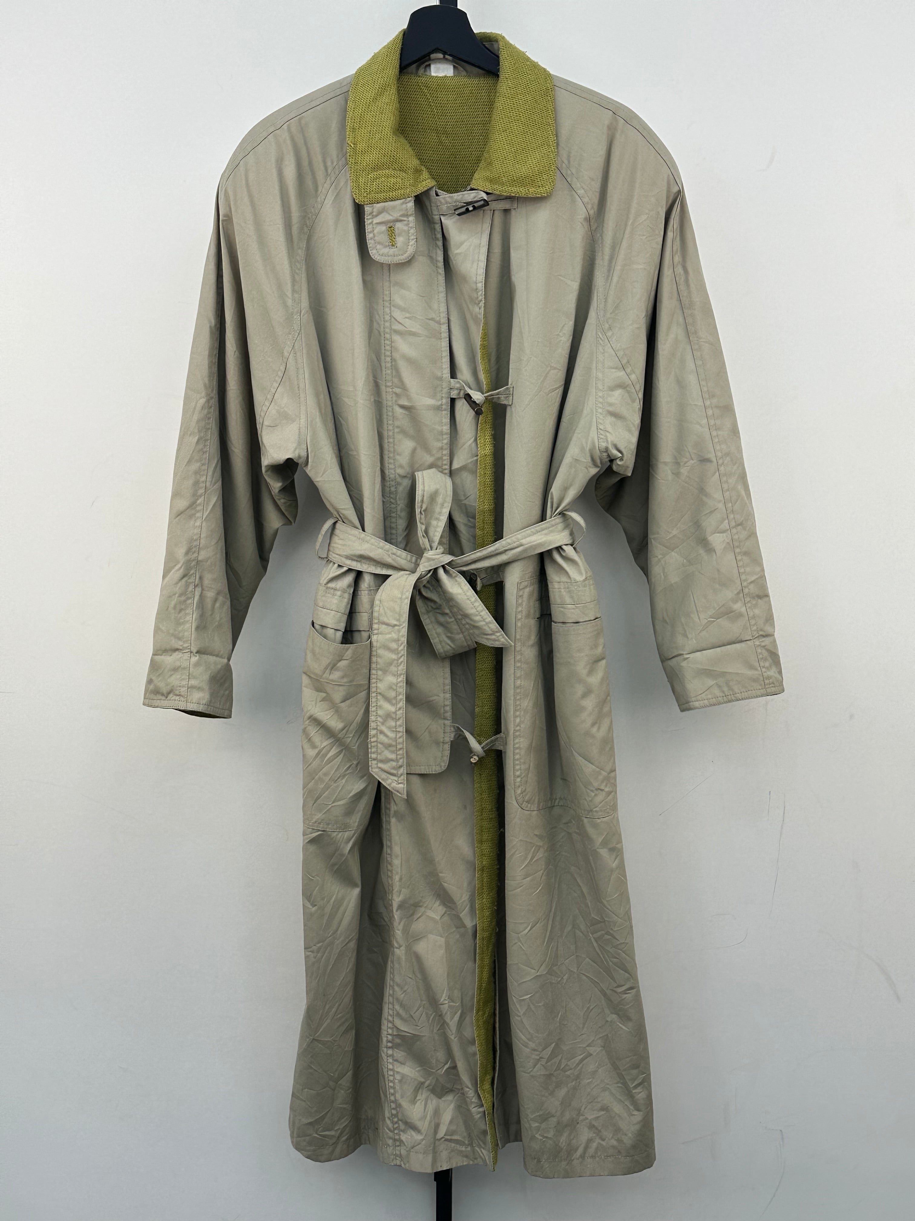TRENCH INGLESE VINTAGE TAGLIA: 44