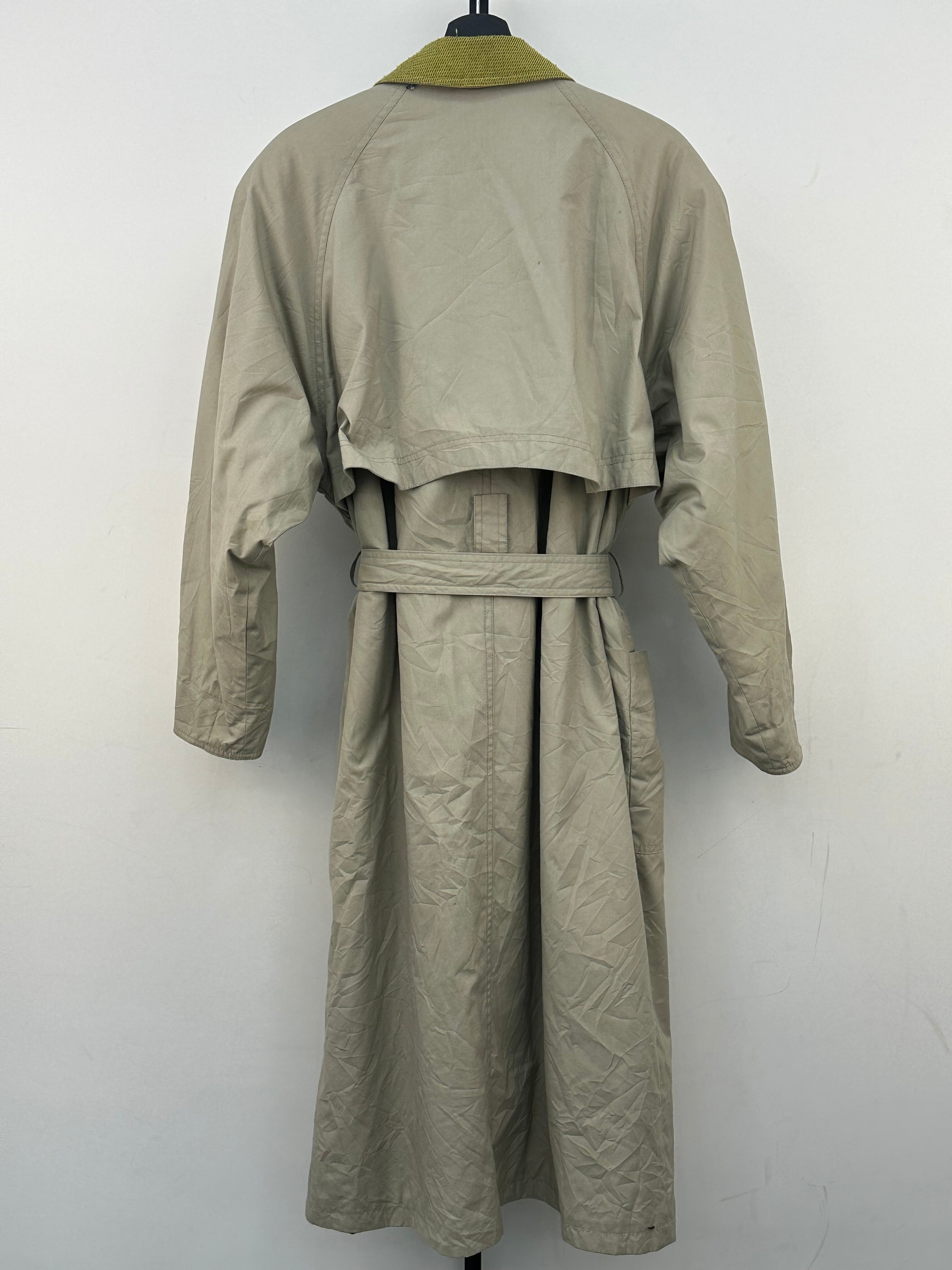 TRENCH INGLESE VINTAGE TAGLIA: 44