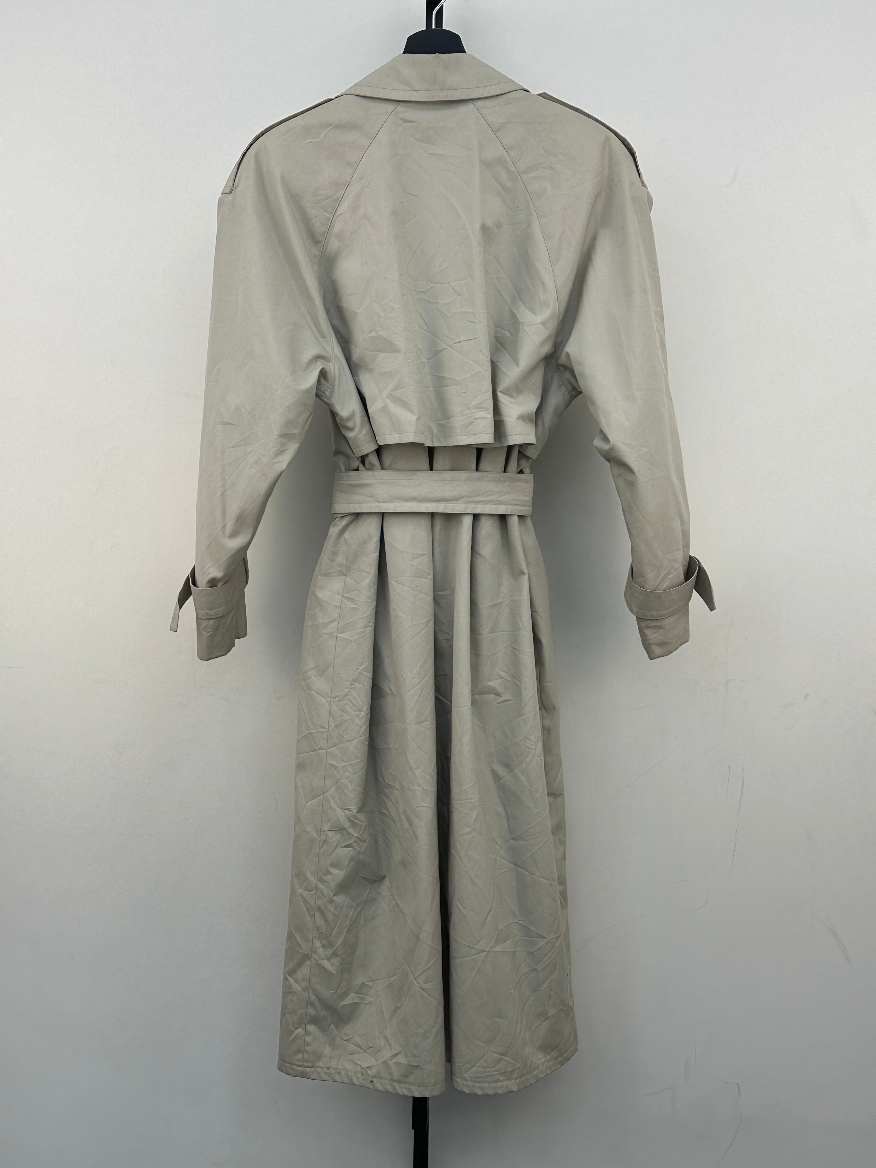 TRENCH INGLESE VINTAGE TAGLIA: 44