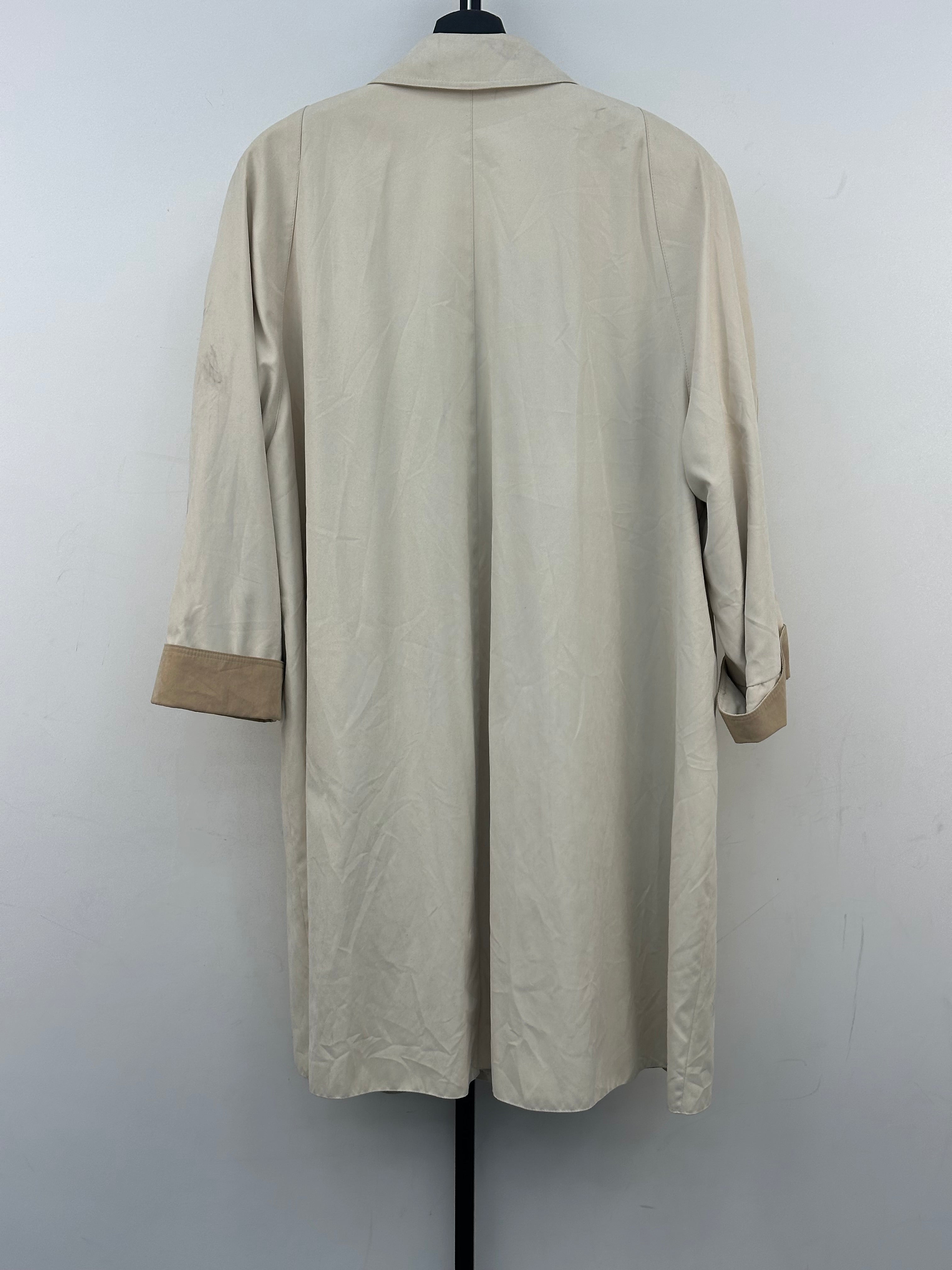 TRENCH INGLESE VINTAGE TAGLIA: 46