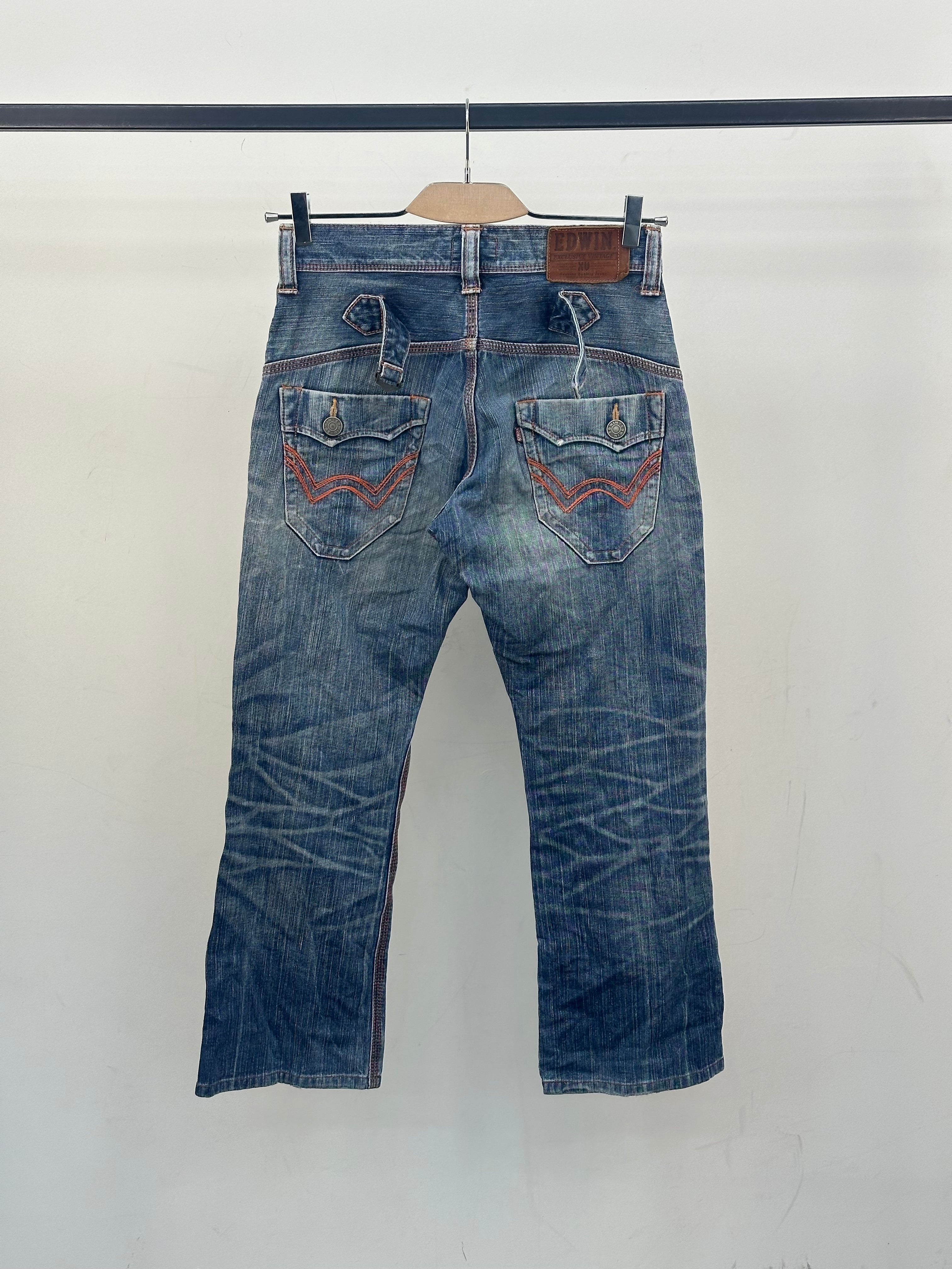 JEANS EDWIN VINTAGE TAGLIA: 42 ITA = W28