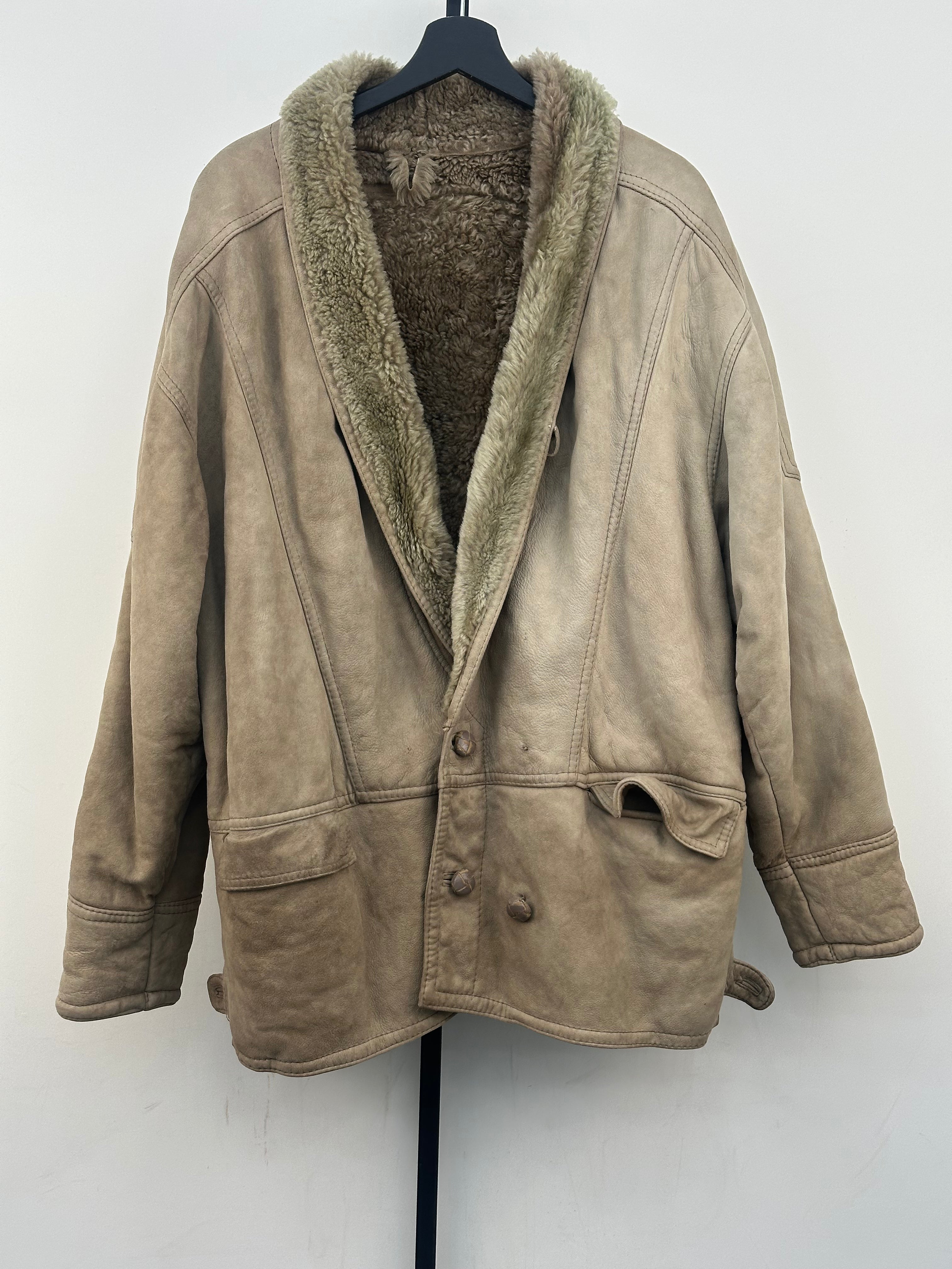 MONTONE SHEARLING ORIGINAL TAGLIA: 56