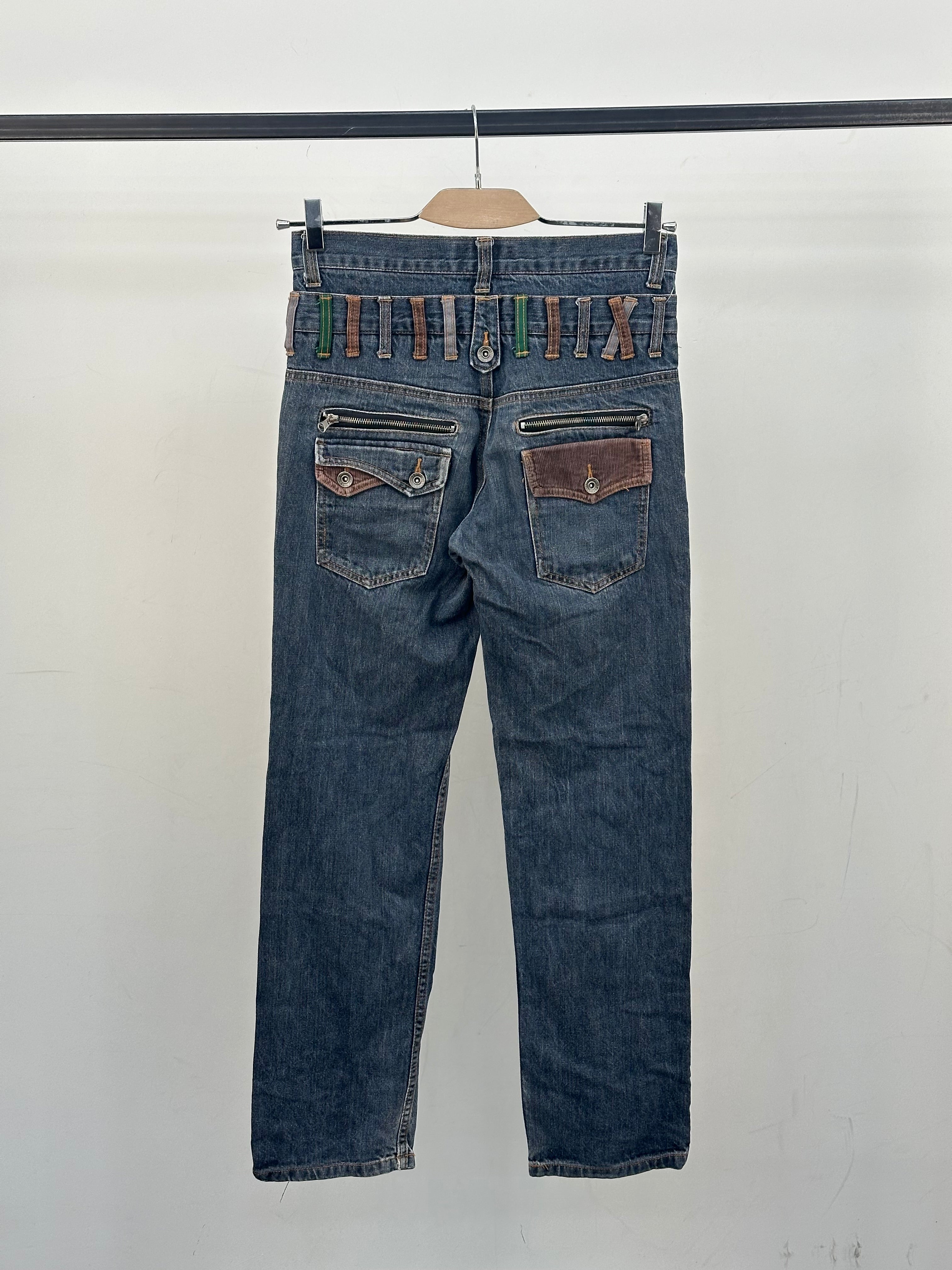 JEANS EXPLOSION VINTAGE TAGLIA: 44 ITA = W30