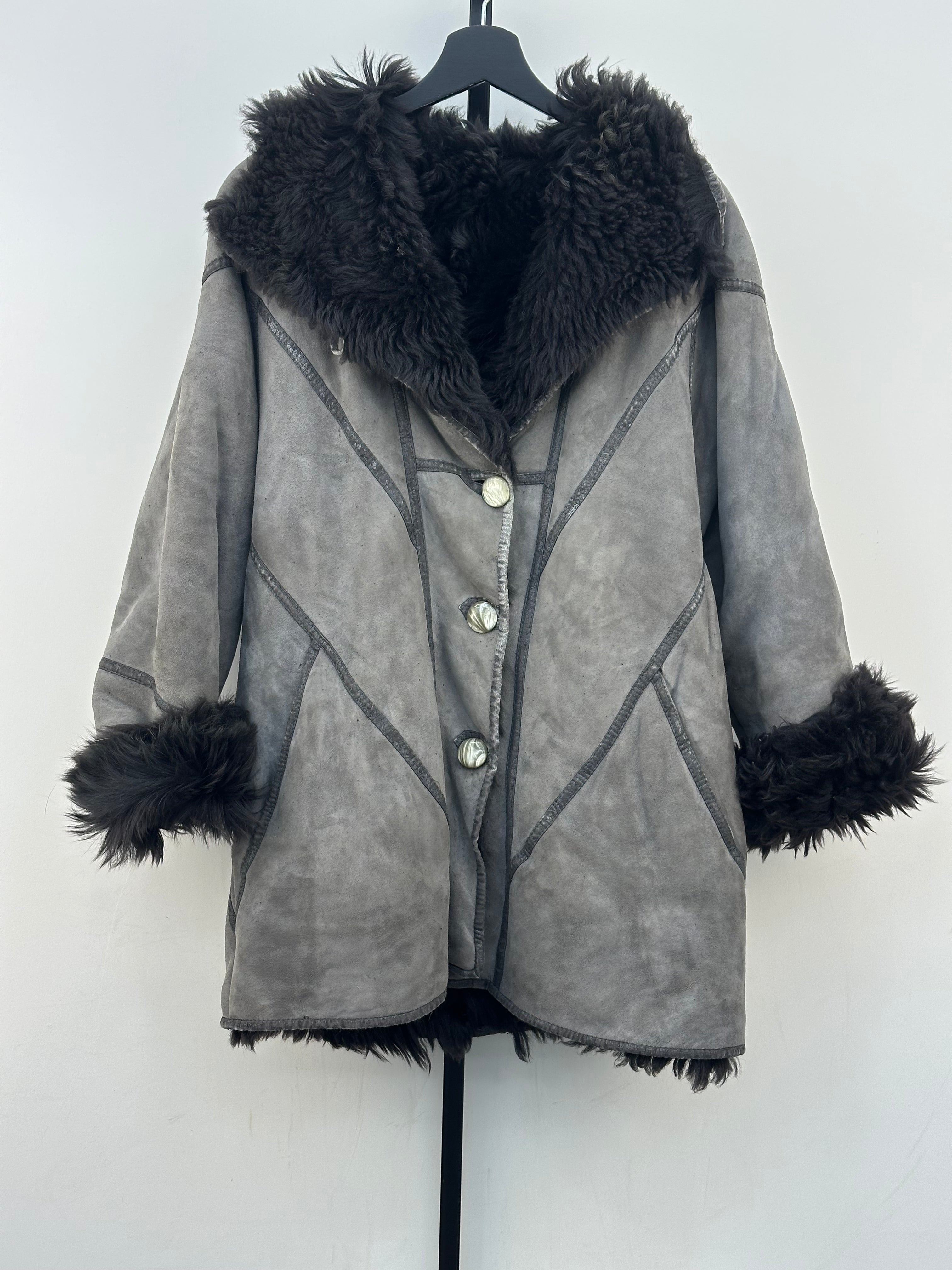 MONTONE SHEARLING ORIGINAL TAGLIA: 42