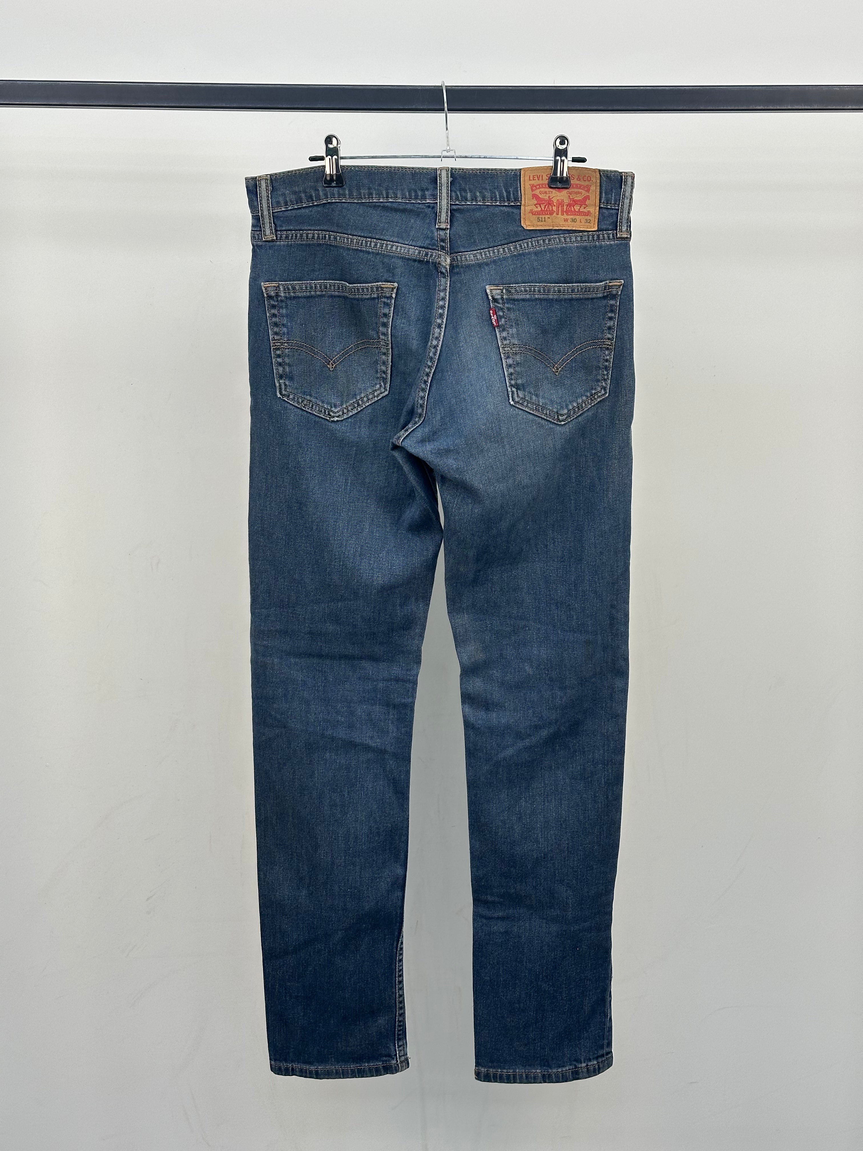 LEVI'S 511 SLIM FIT TAGLIA: 44 ITA = W30 L32