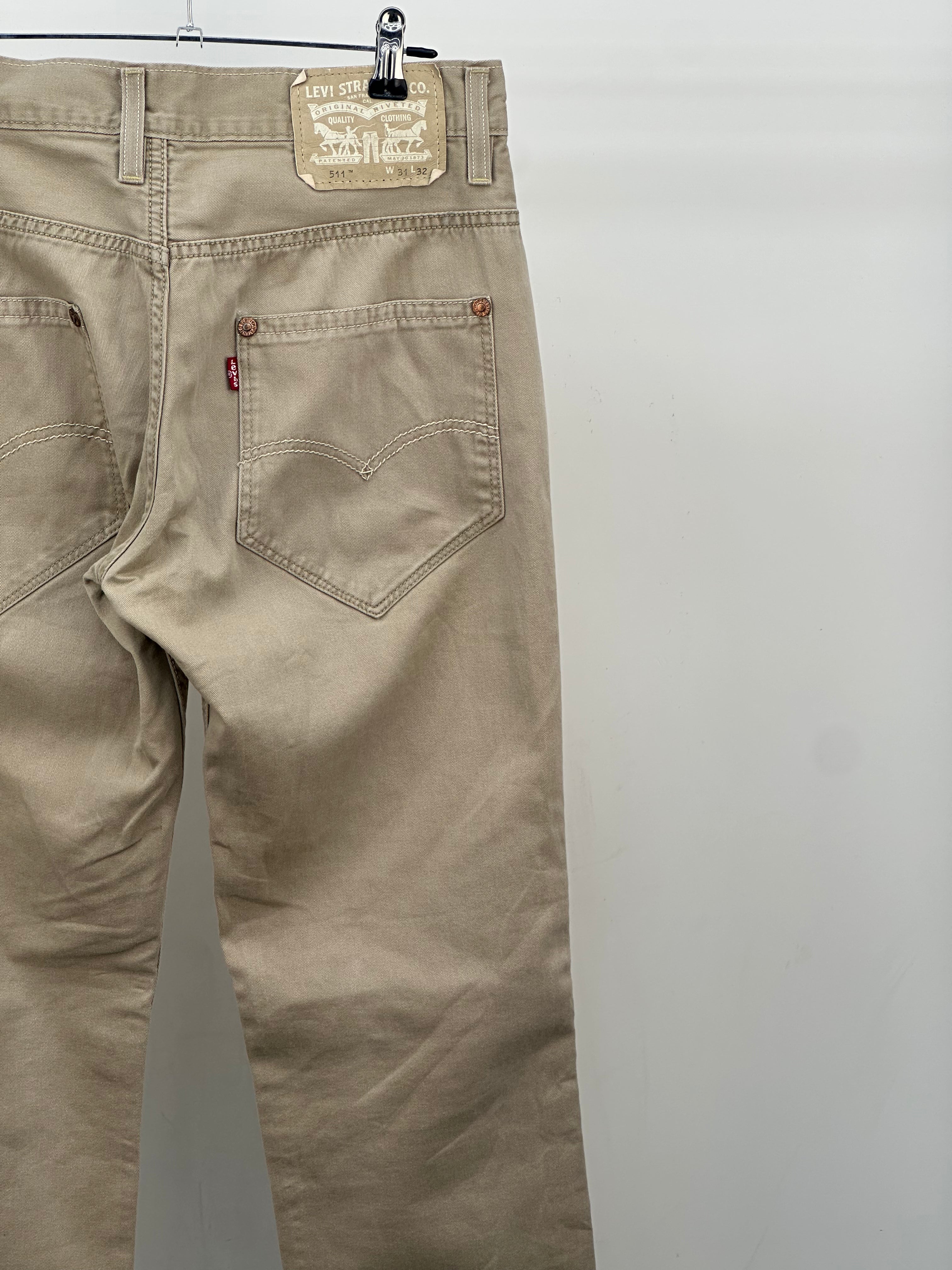 LEVI'S 511 SLIM FIT TAGLIA: 45 ITA = W31 L32