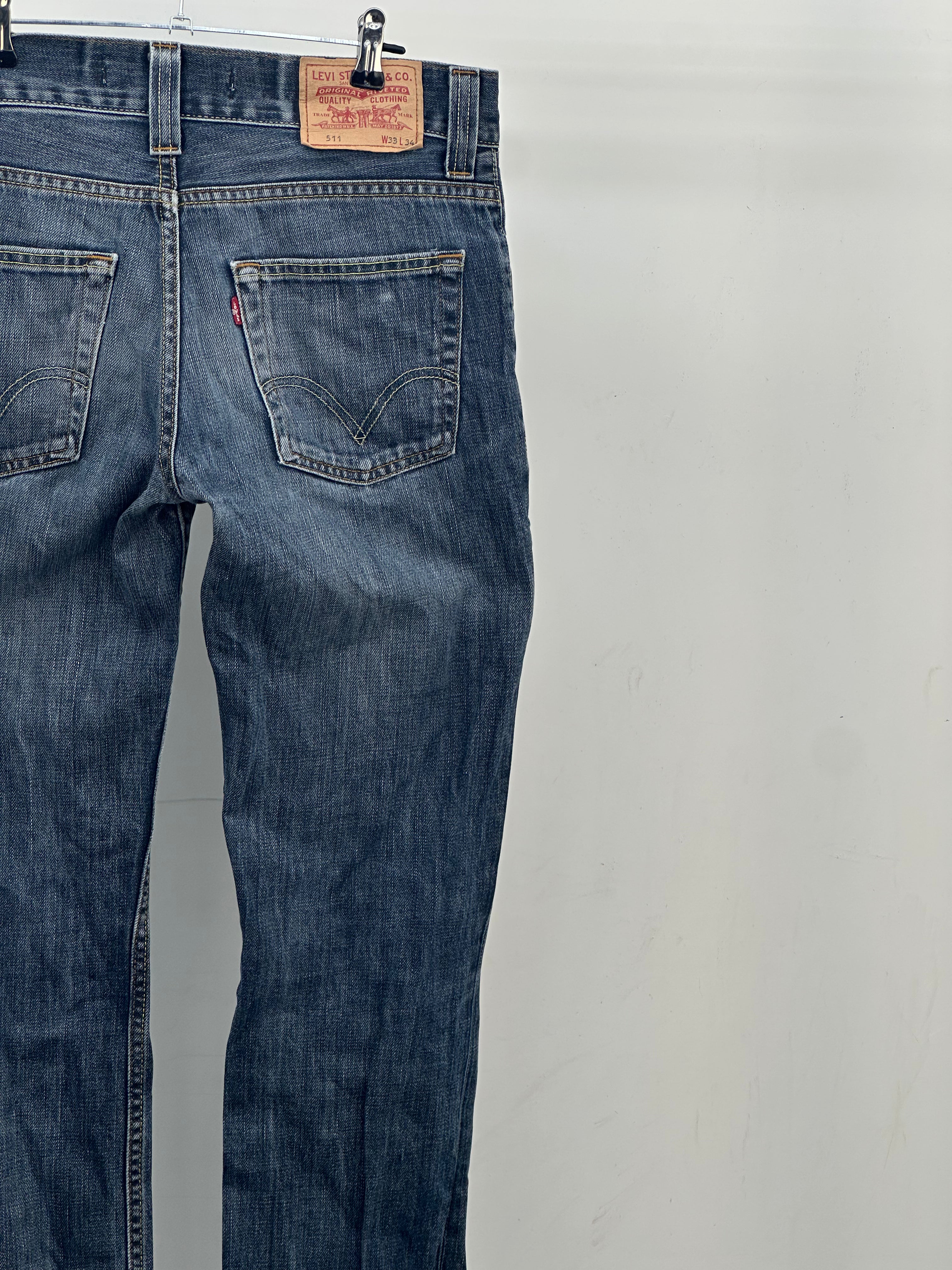 LEVI'S 511 SLIM FIT TAGLIA: 47 ITA = W33 L34