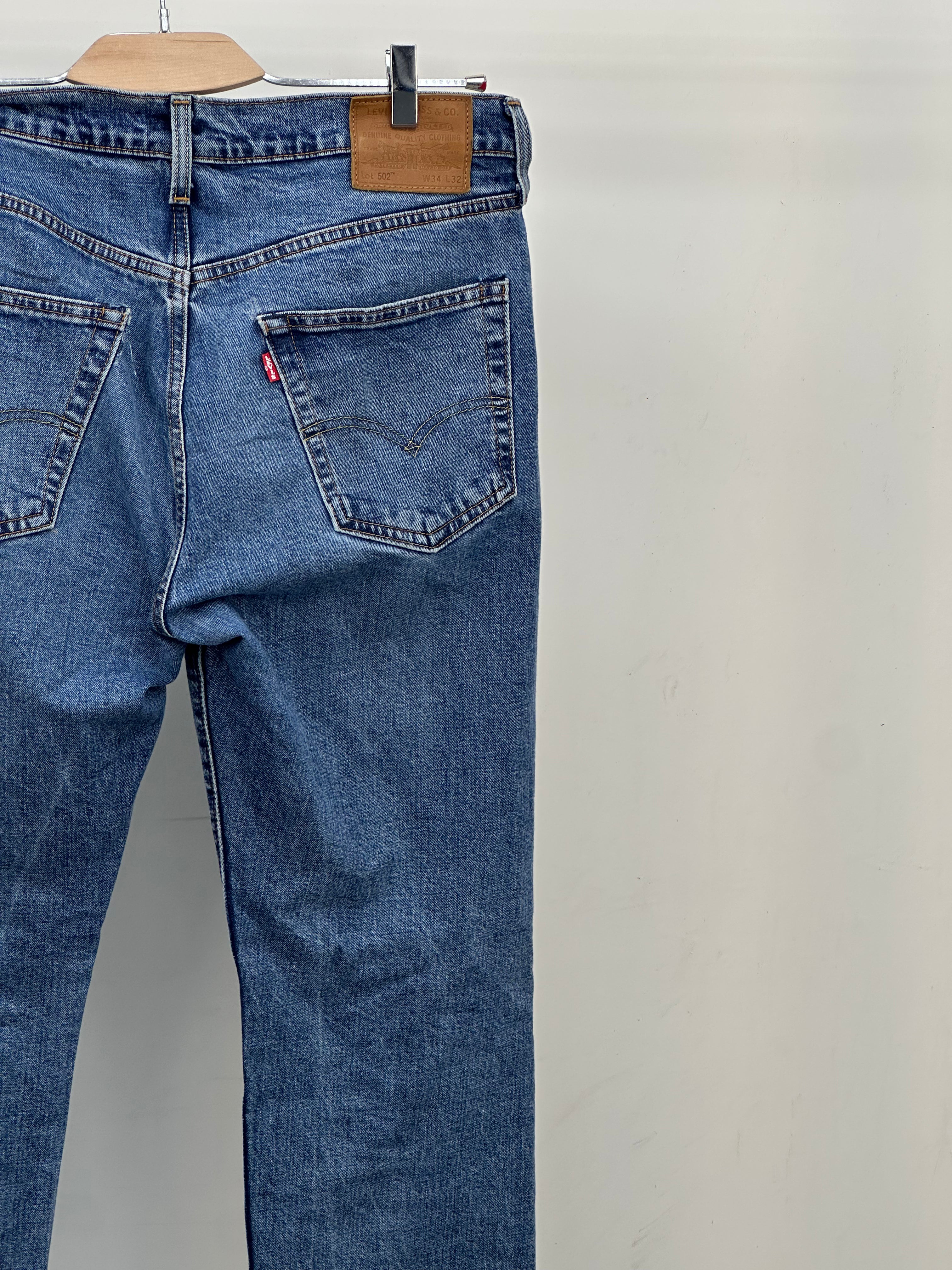 LEVI'S 502 SLIM FIT TAGLIA: 48 ITA = W34 L32