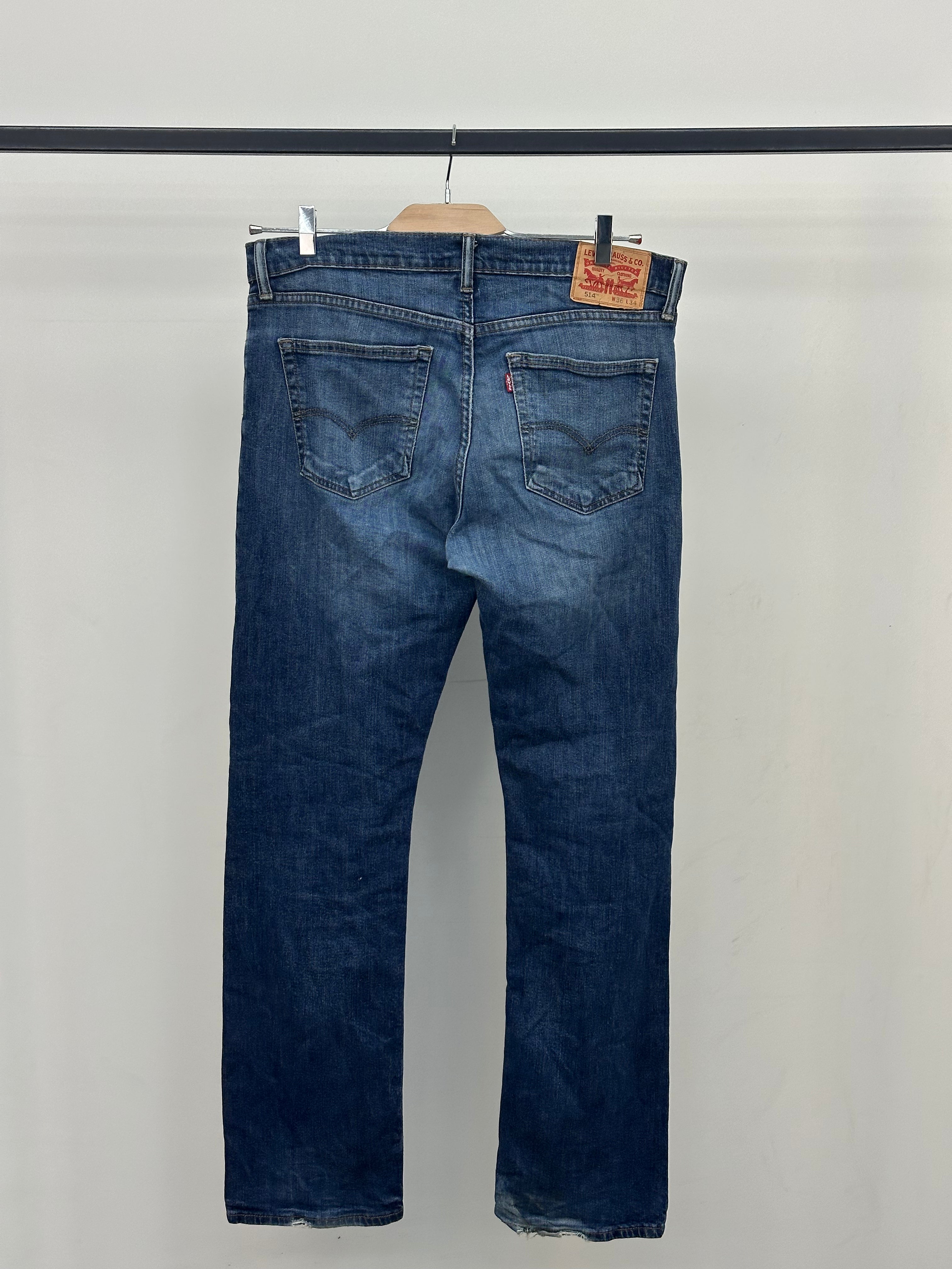 LEVI'S 514 SLIM STRAIGHT FIT TAGLIA: 50 ITA = W36 L34