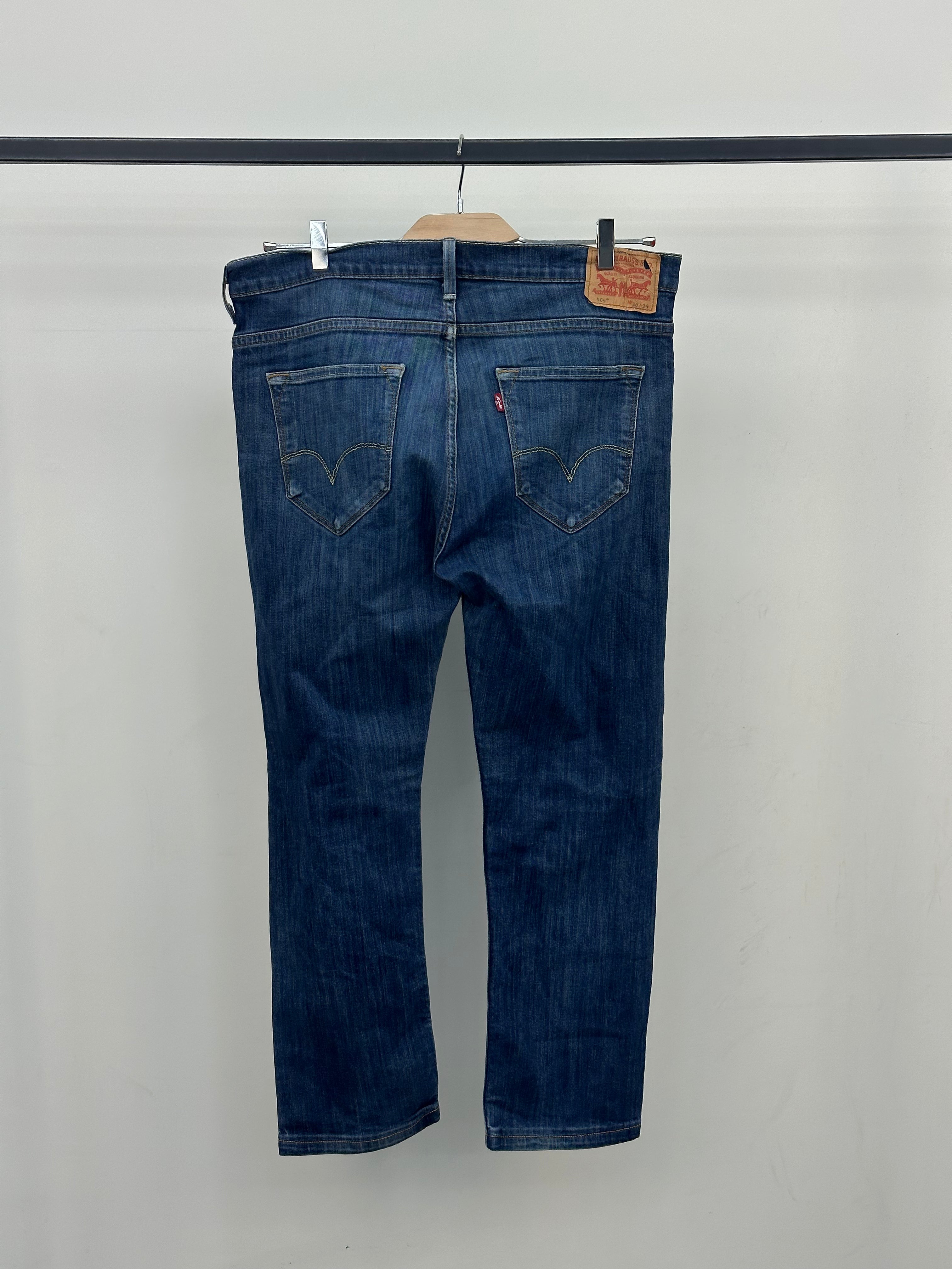 LEVI'S 504 STRAIGHT TAGLIA: 50 ITA = W36 L34