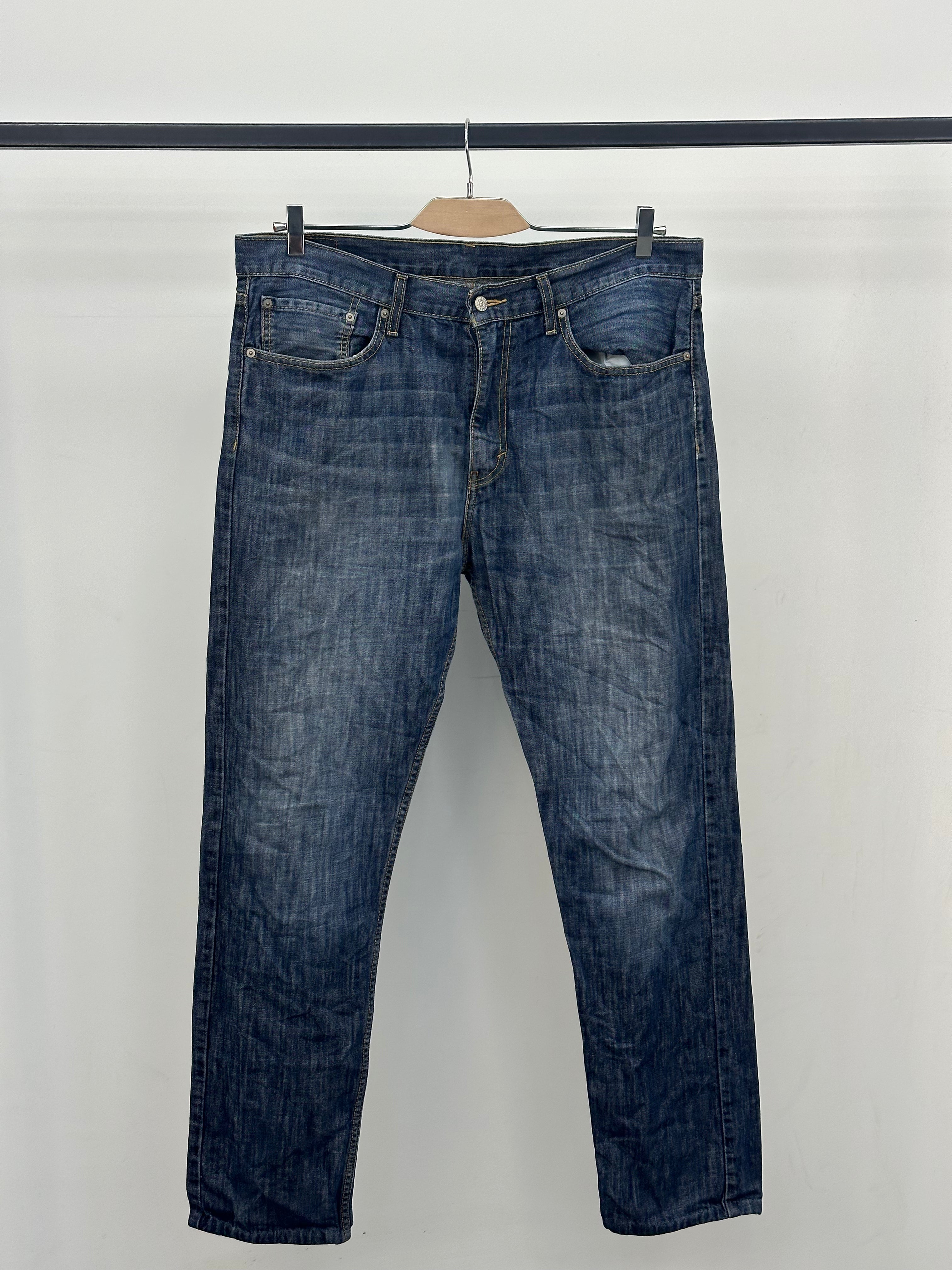 LEVI'S 505 STRAIGHT FIT TAGLIA: 50 ITA = W36 L34