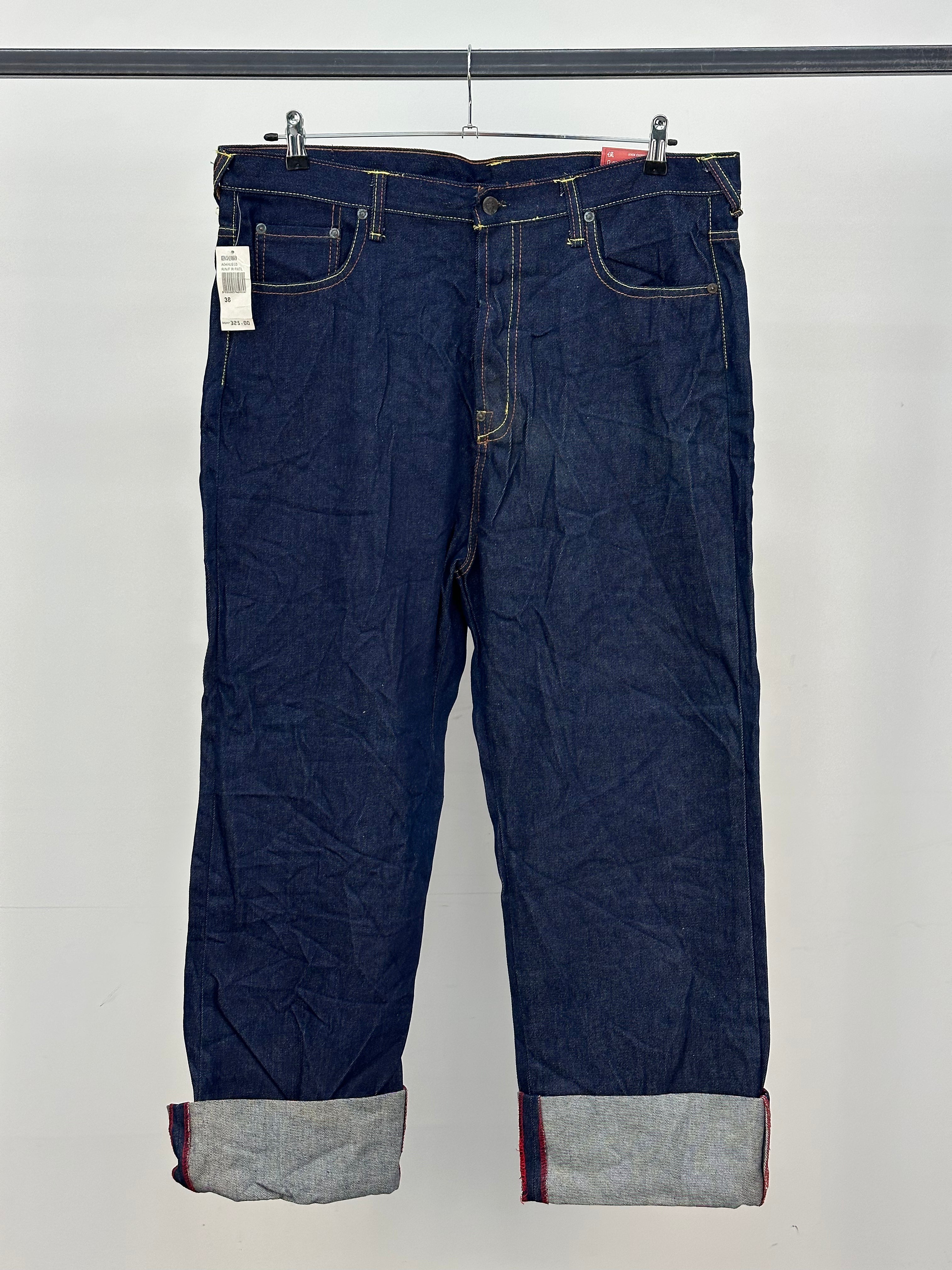 EVISU BAGGY FIT JAPANESE DENIM TAGLIA: W38 = 52 ITA