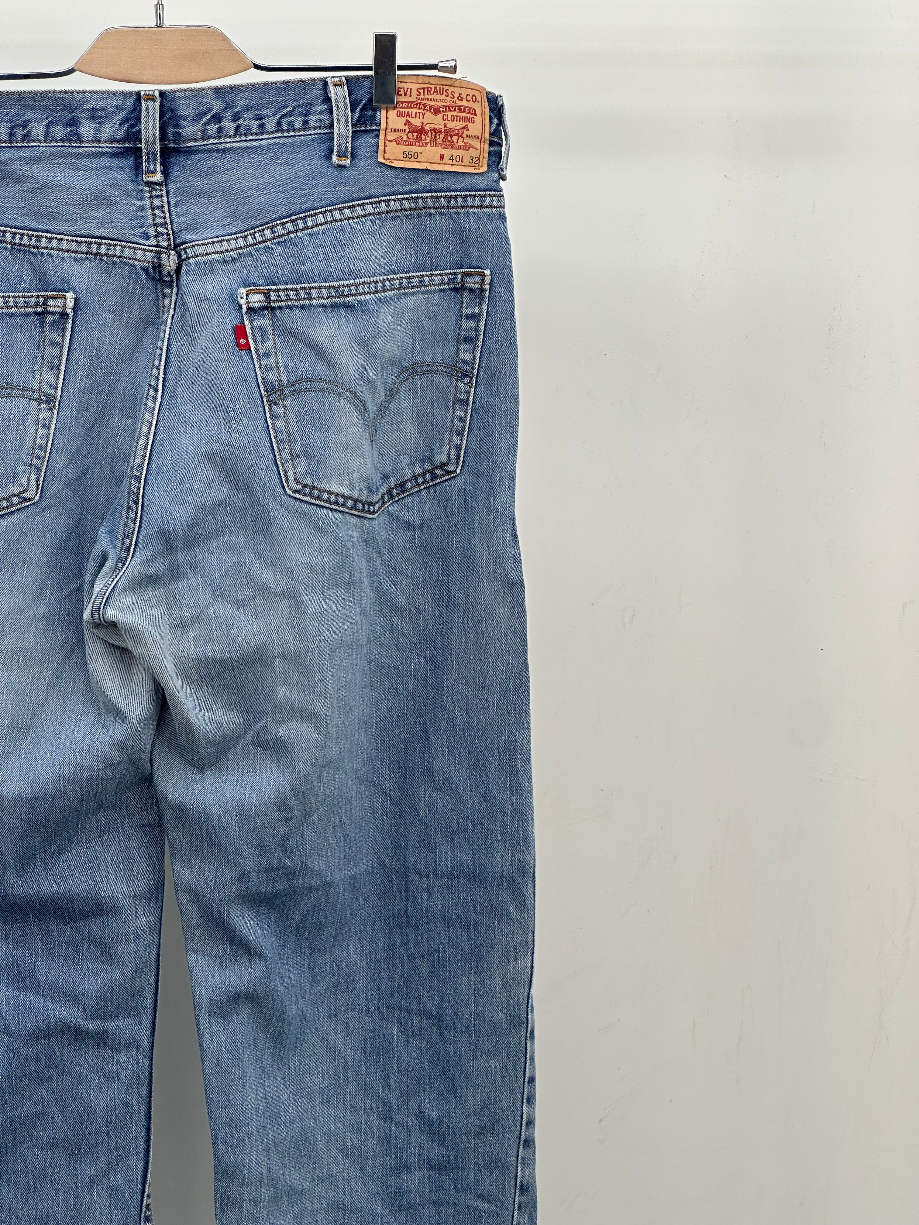 LEVI'S 550 RELAXED FIT TAGLIA: 54 ITA = W40 L32