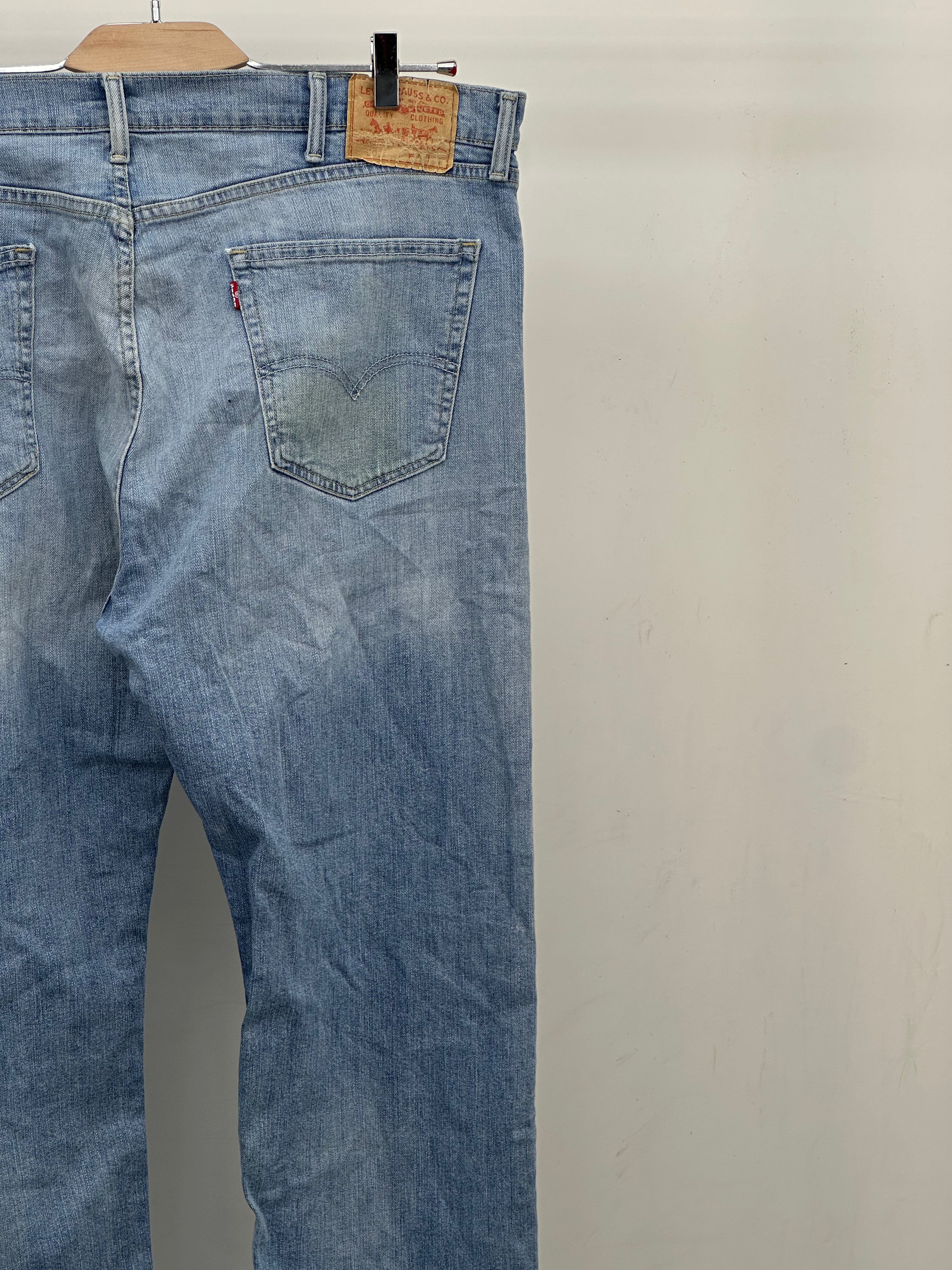 LEVI'S 505 STRAIGHT FIT TAGLIA: 54 ITA = W40 L32