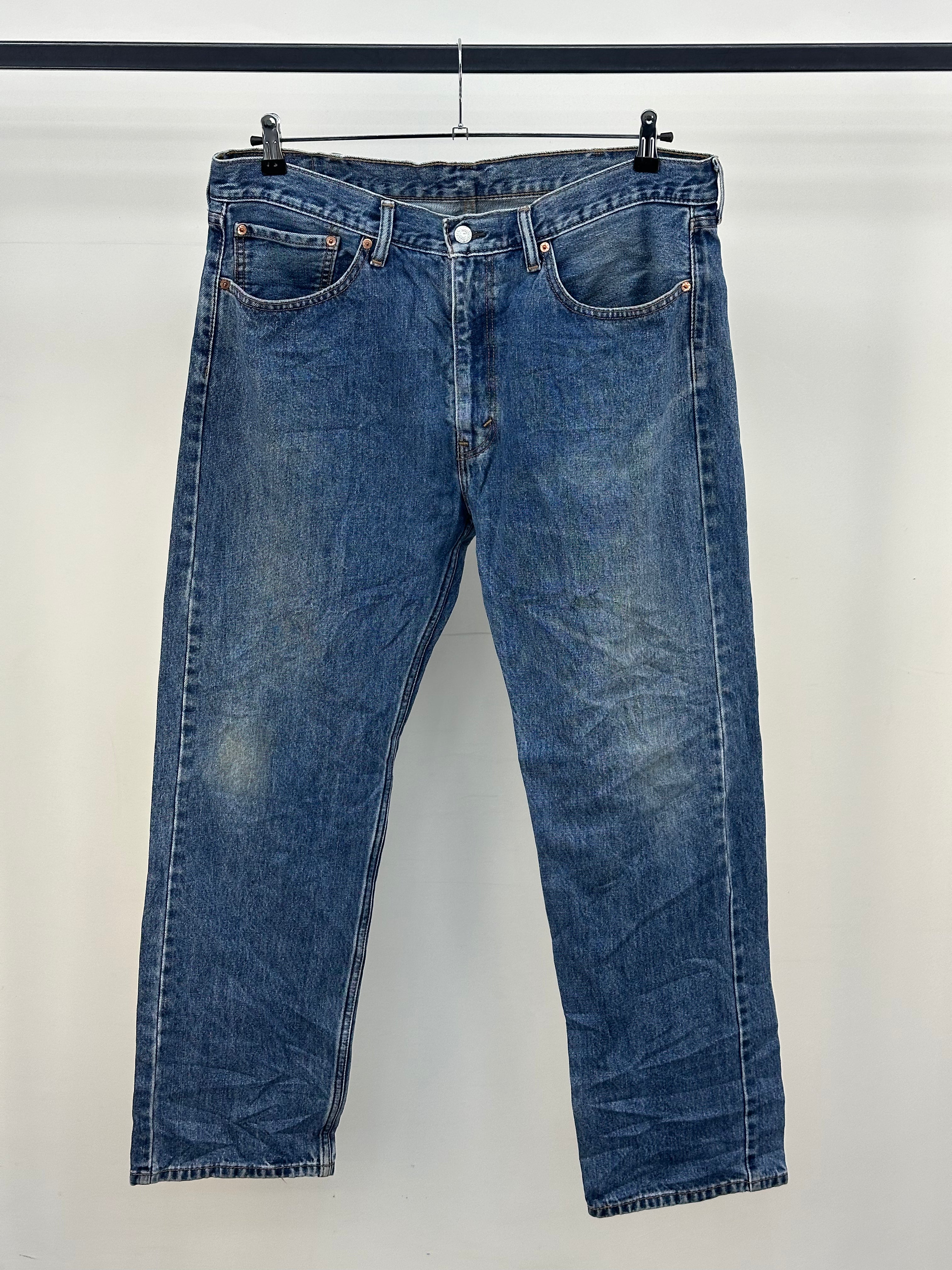 LEVI'S 505 STRAIGHT FIT TAGLIA : 52 ITA = W38 L32