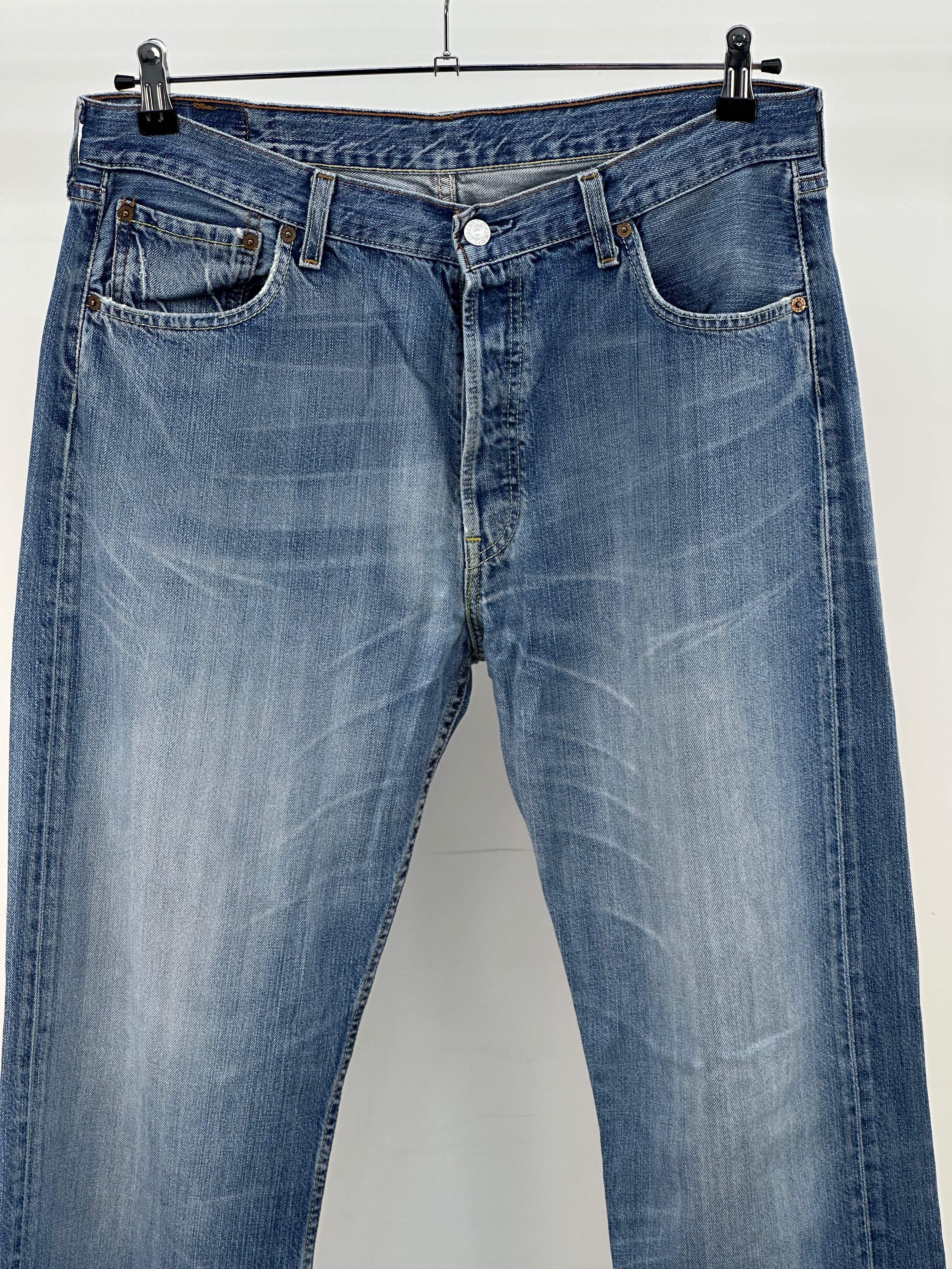 LEVI'S 501 TAGLIA : 50 ITA = W36 L34