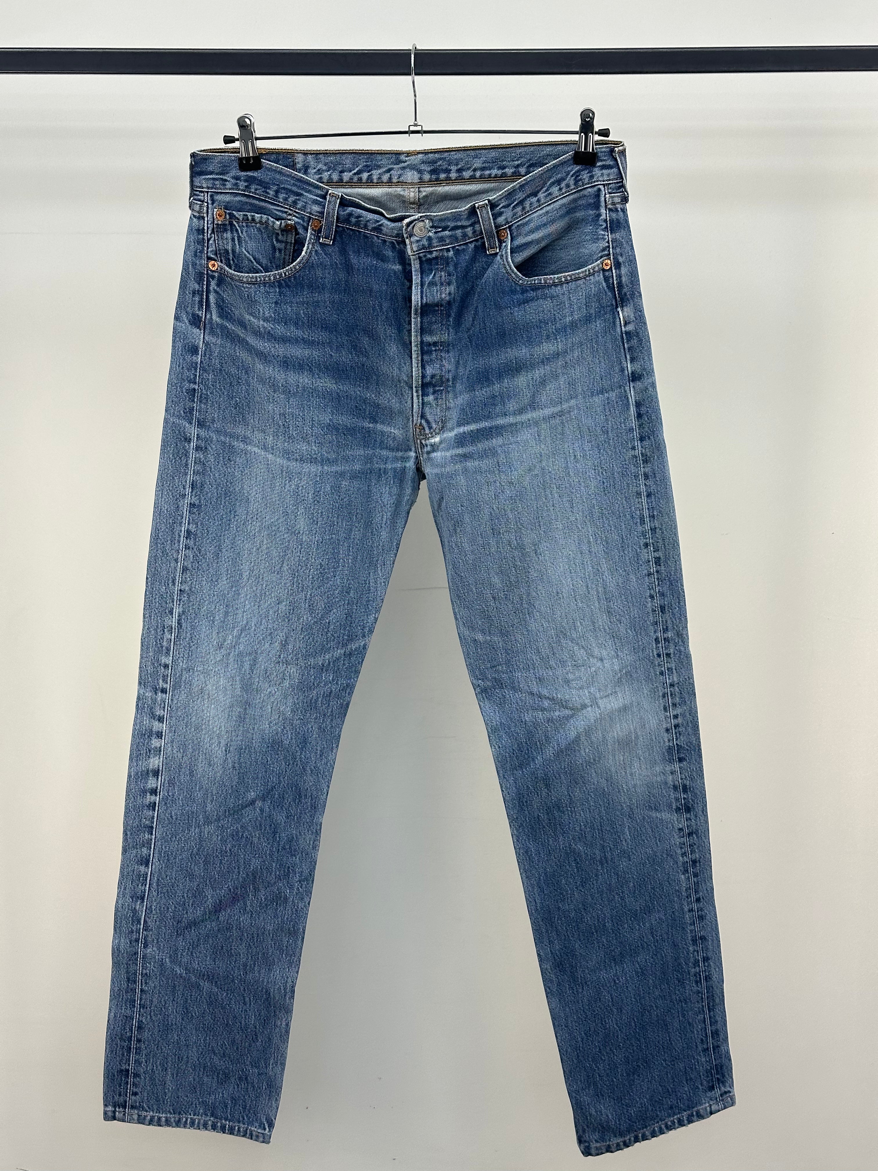 LEVI'S 501 TAGLIA : 50 ITA = W36 L36