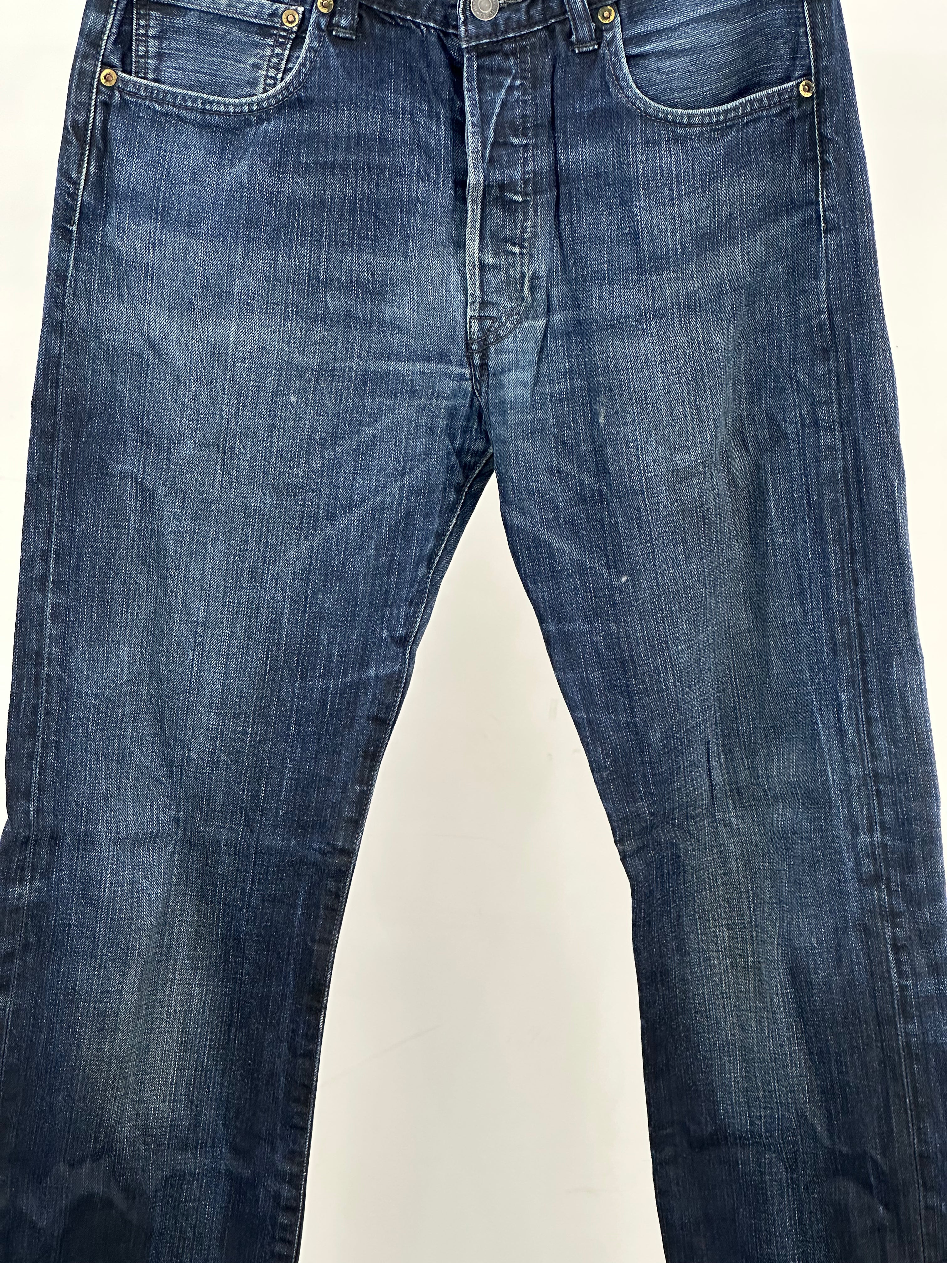 LEVI'S 501 TAGLIA : 47 ITA = W33 L32