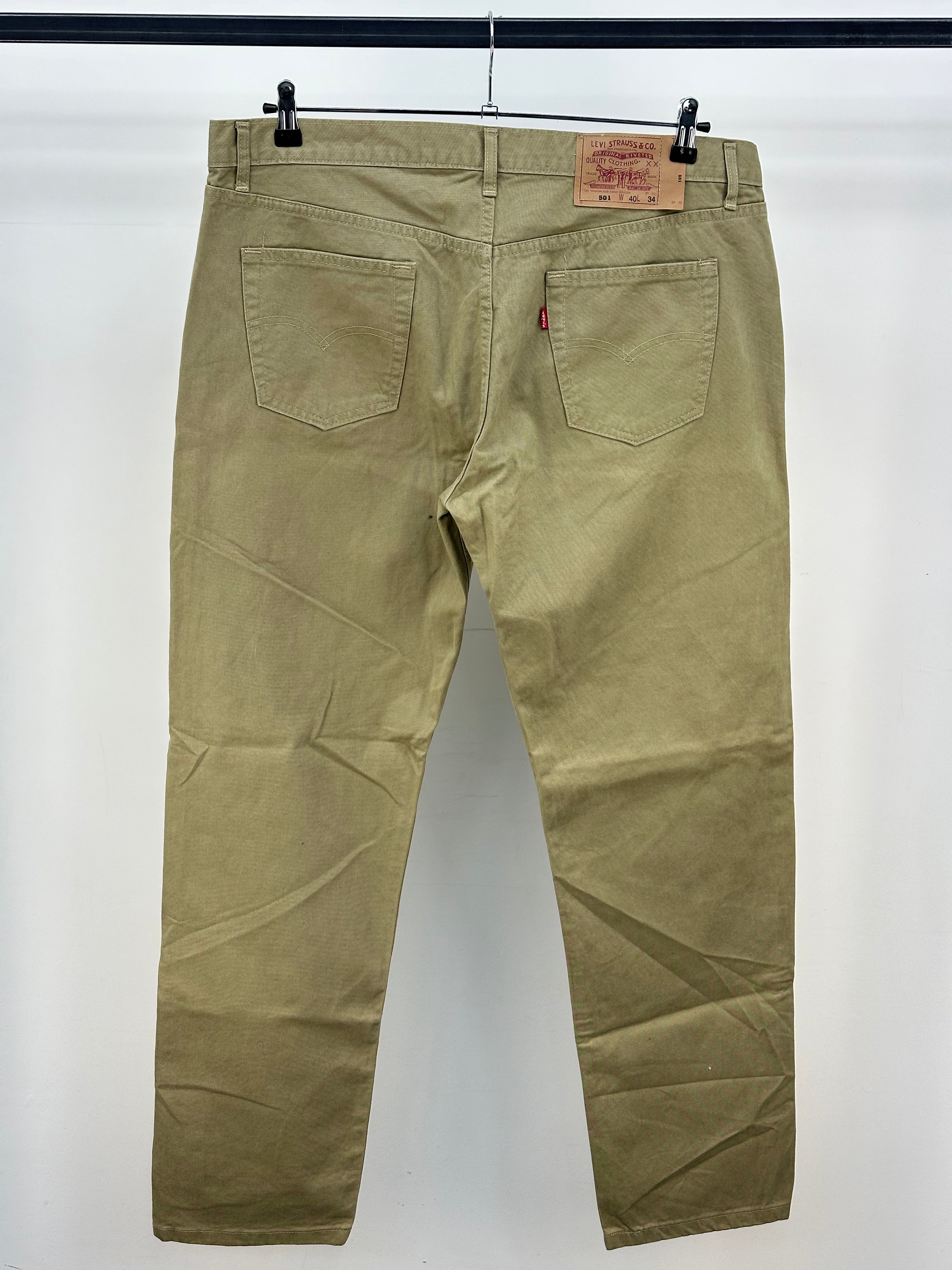 LEVI'S 501 TAGLIA : 54 ITA = W40 L34